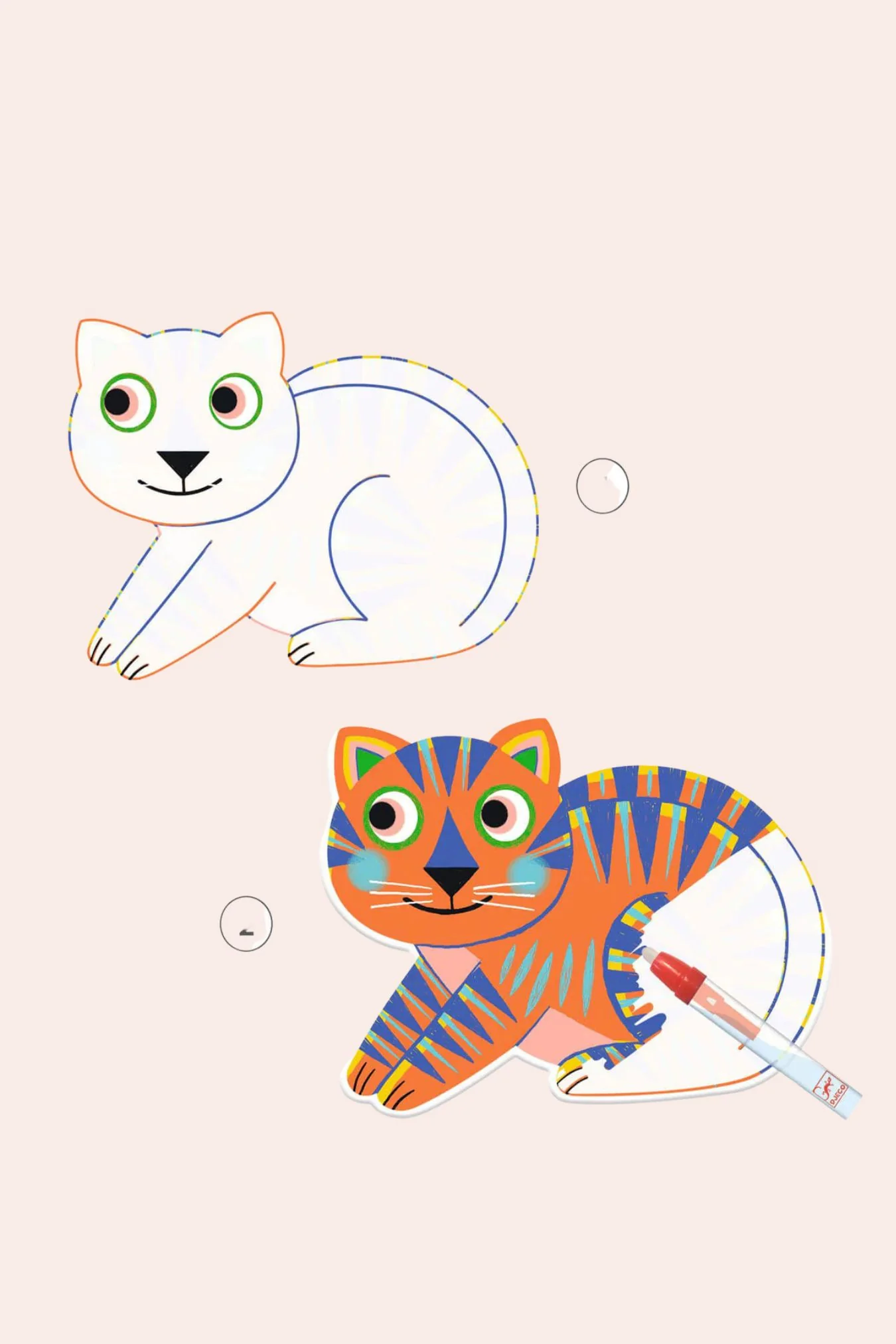 Djeco - Magic Colouring - Animaloma - Image 2