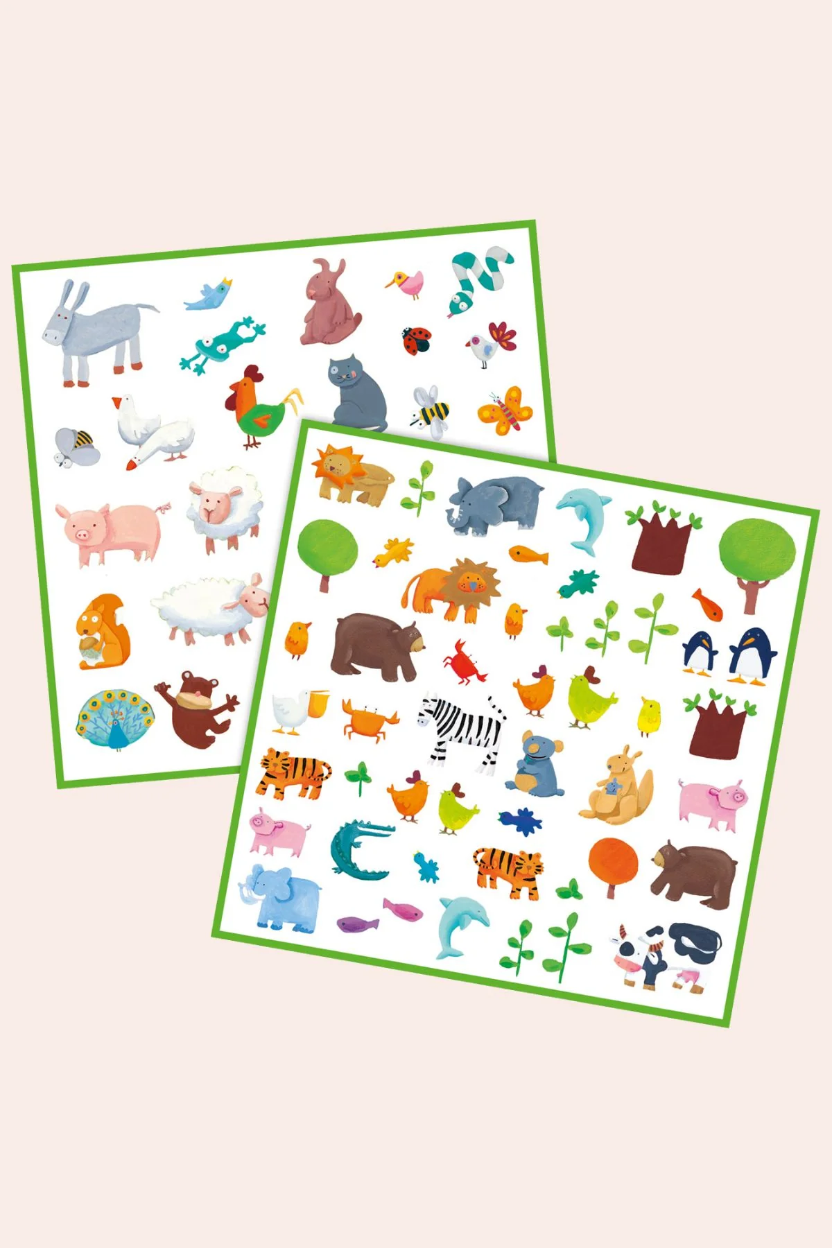 Djeco - 160 Stickers - Animals - Image 2