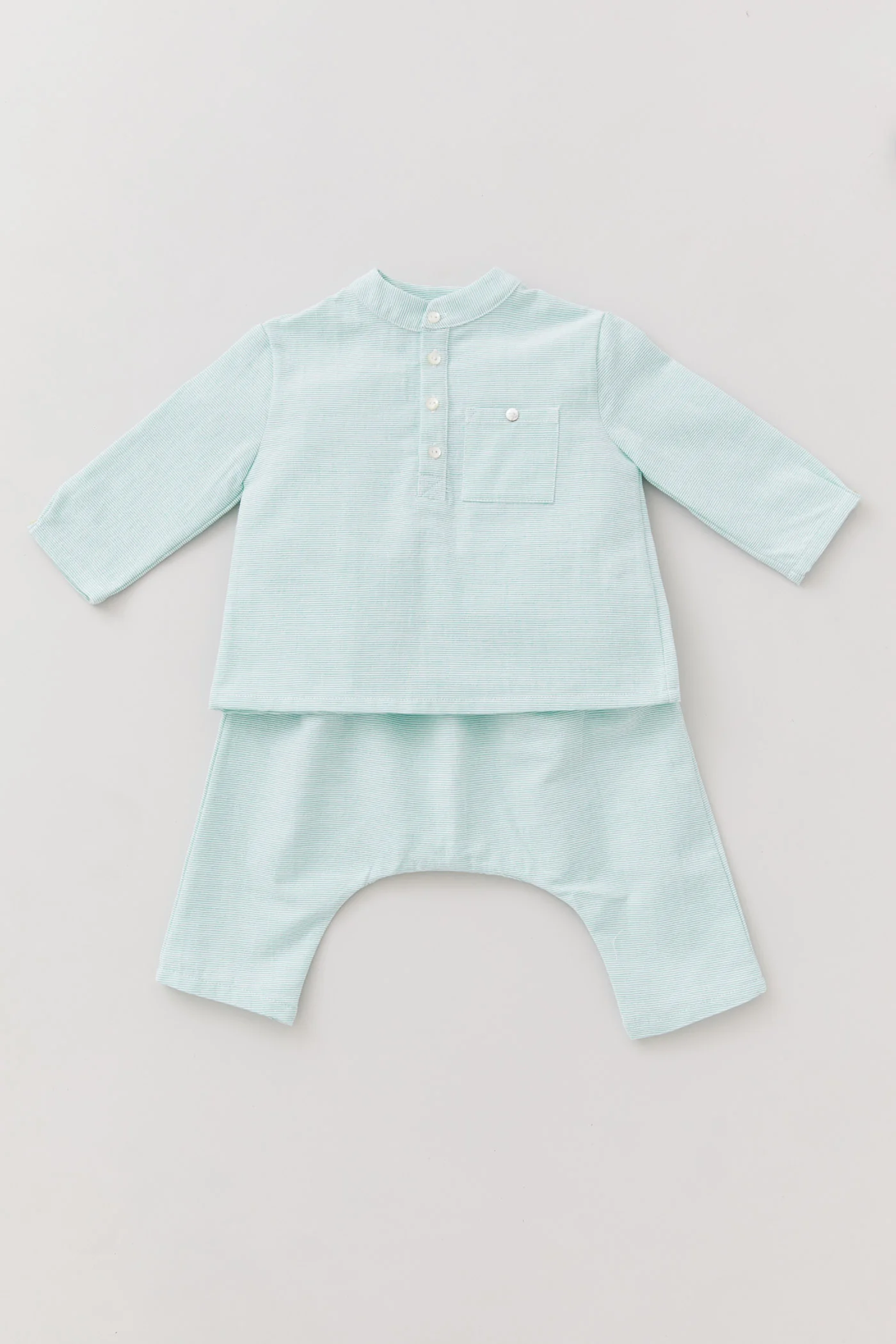 Apple Shirt - Mint Stripes - Image 6