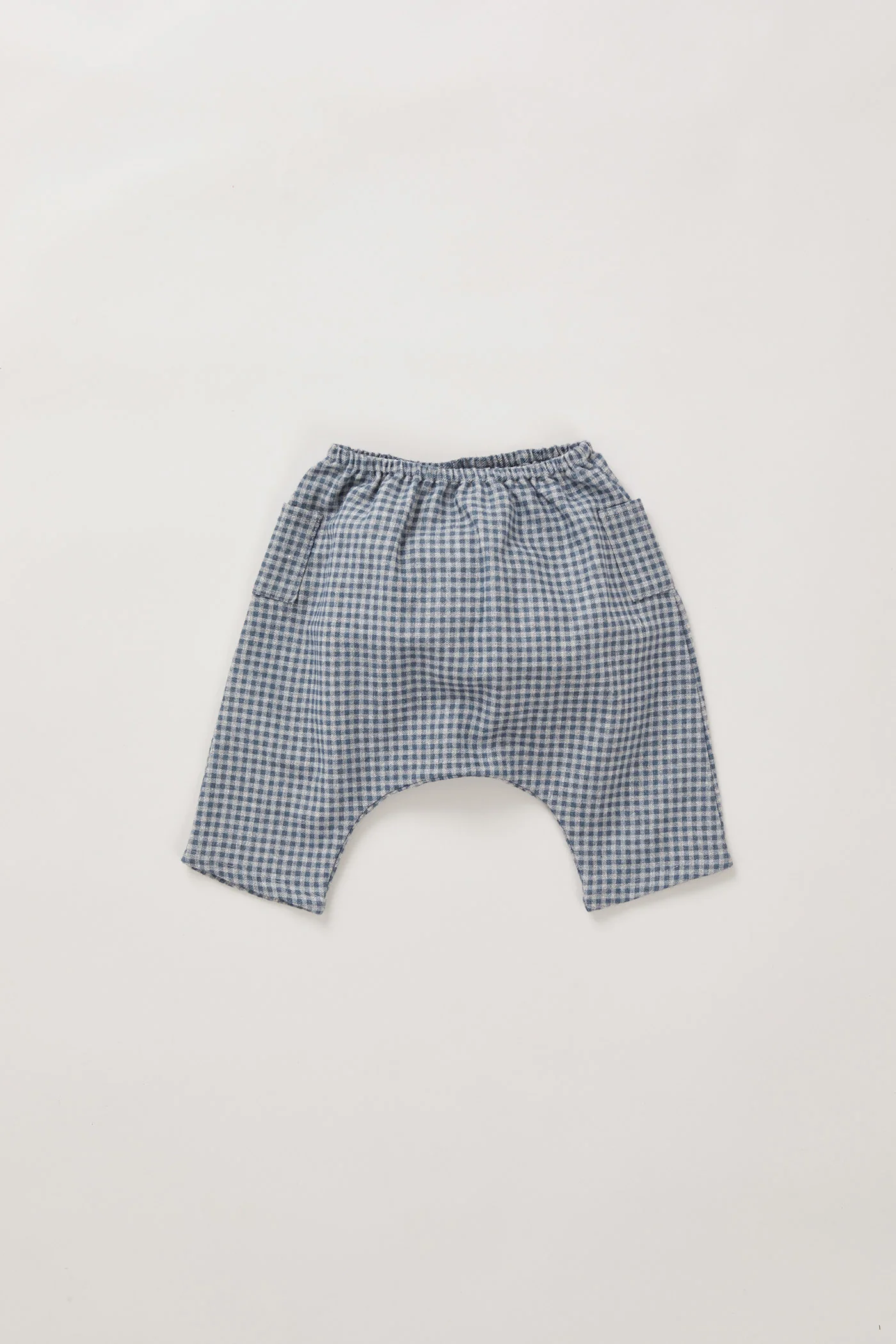 Apple Trousers - Grey-Blue Check