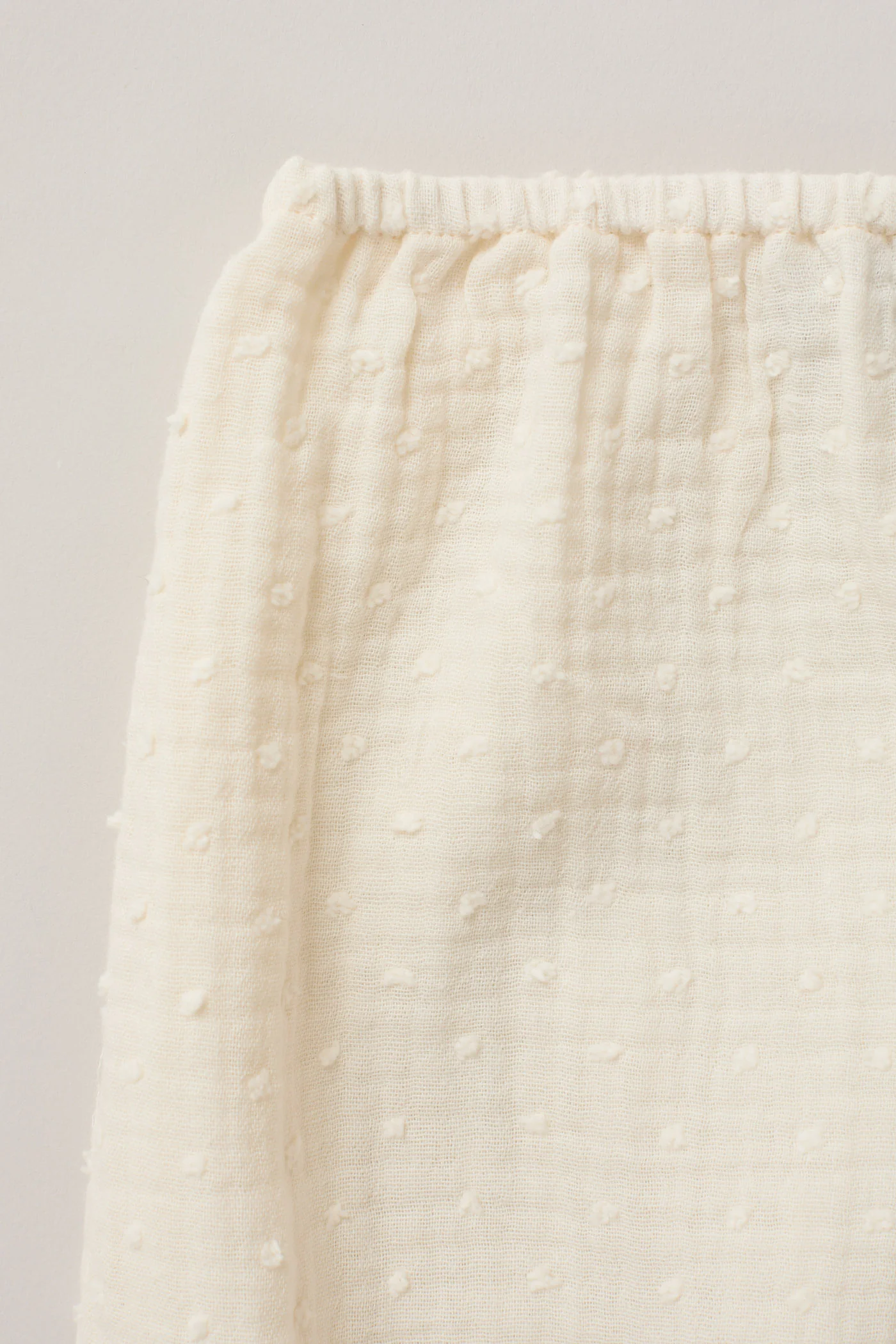 Baby Kimono Set in Cream Bubble - Image 7