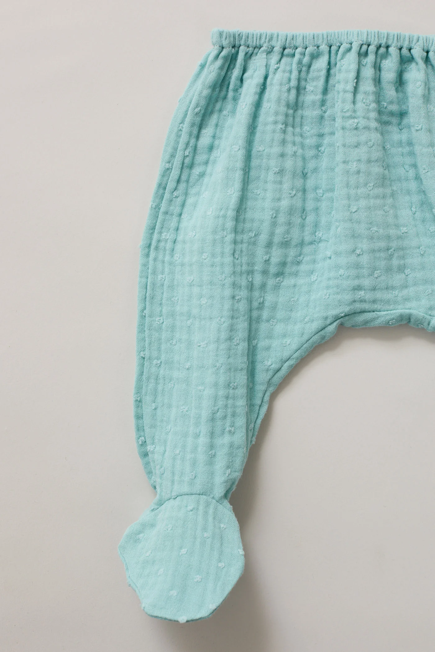 Baby Kimono Set in Aqua Bubble - Image 5