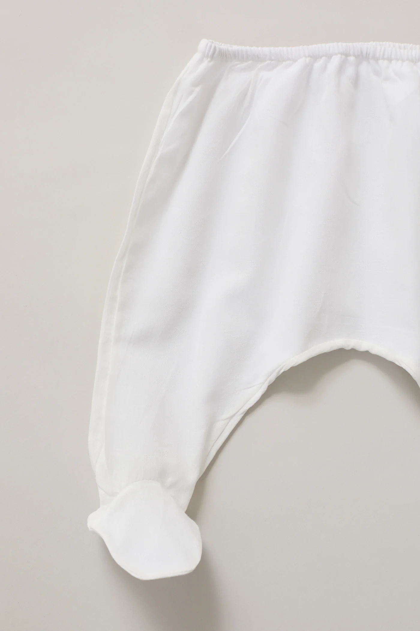 Baby Kimono Set In Pearly White - Image 5