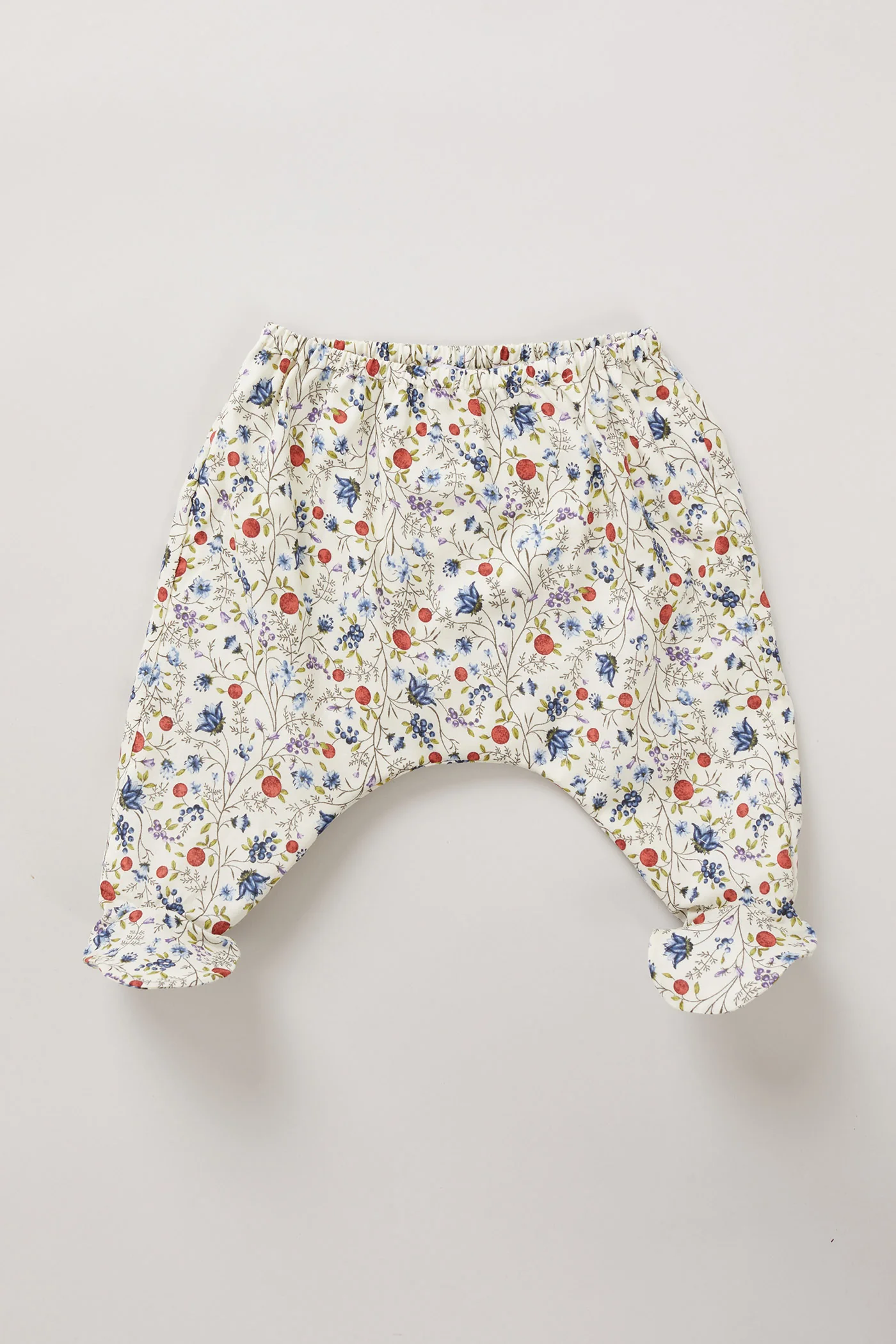 Baby Kimono Set In Spring Red Berries - Image 5