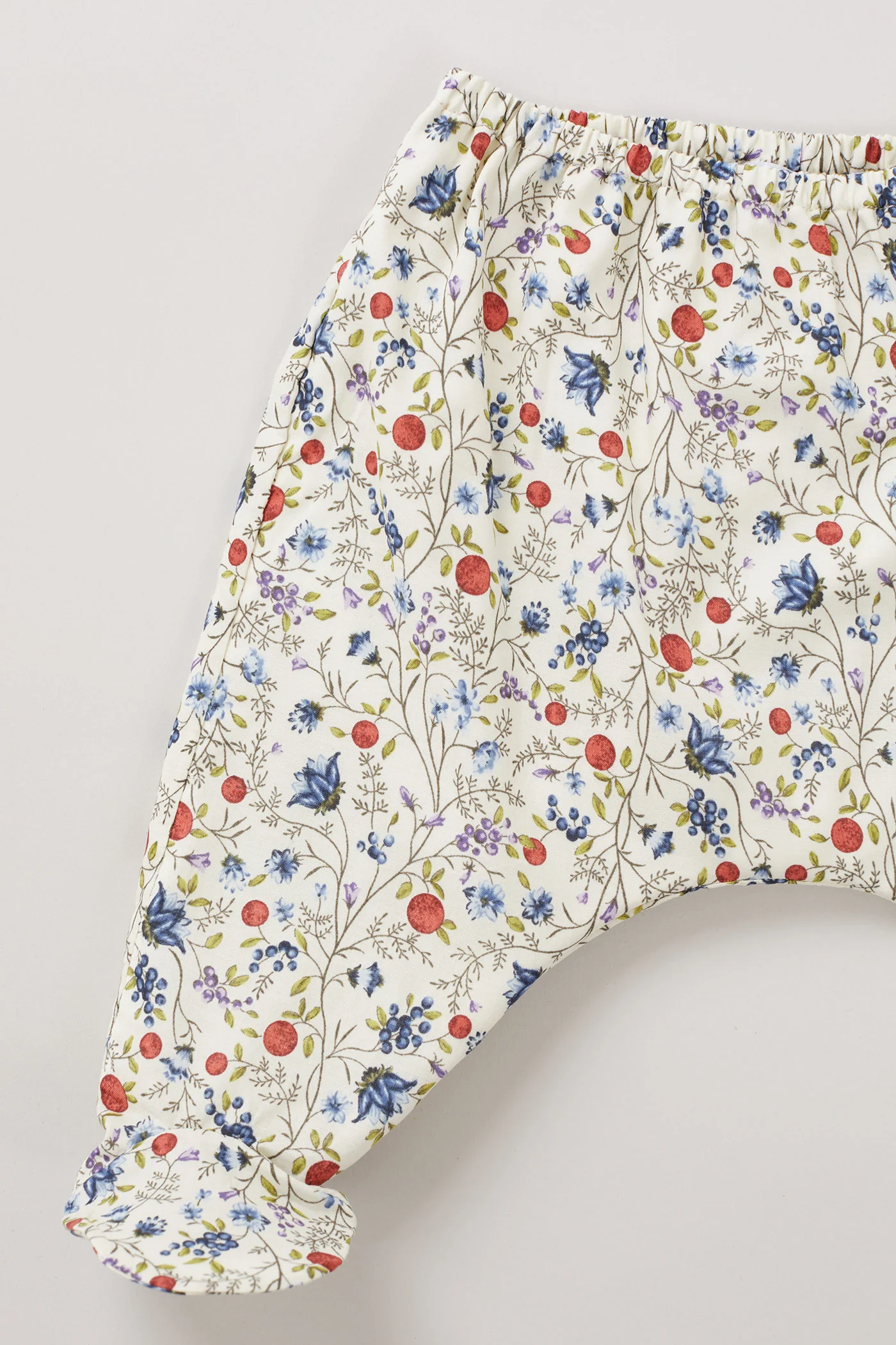Baby Kimono Set In Spring Red Berries - Image 6