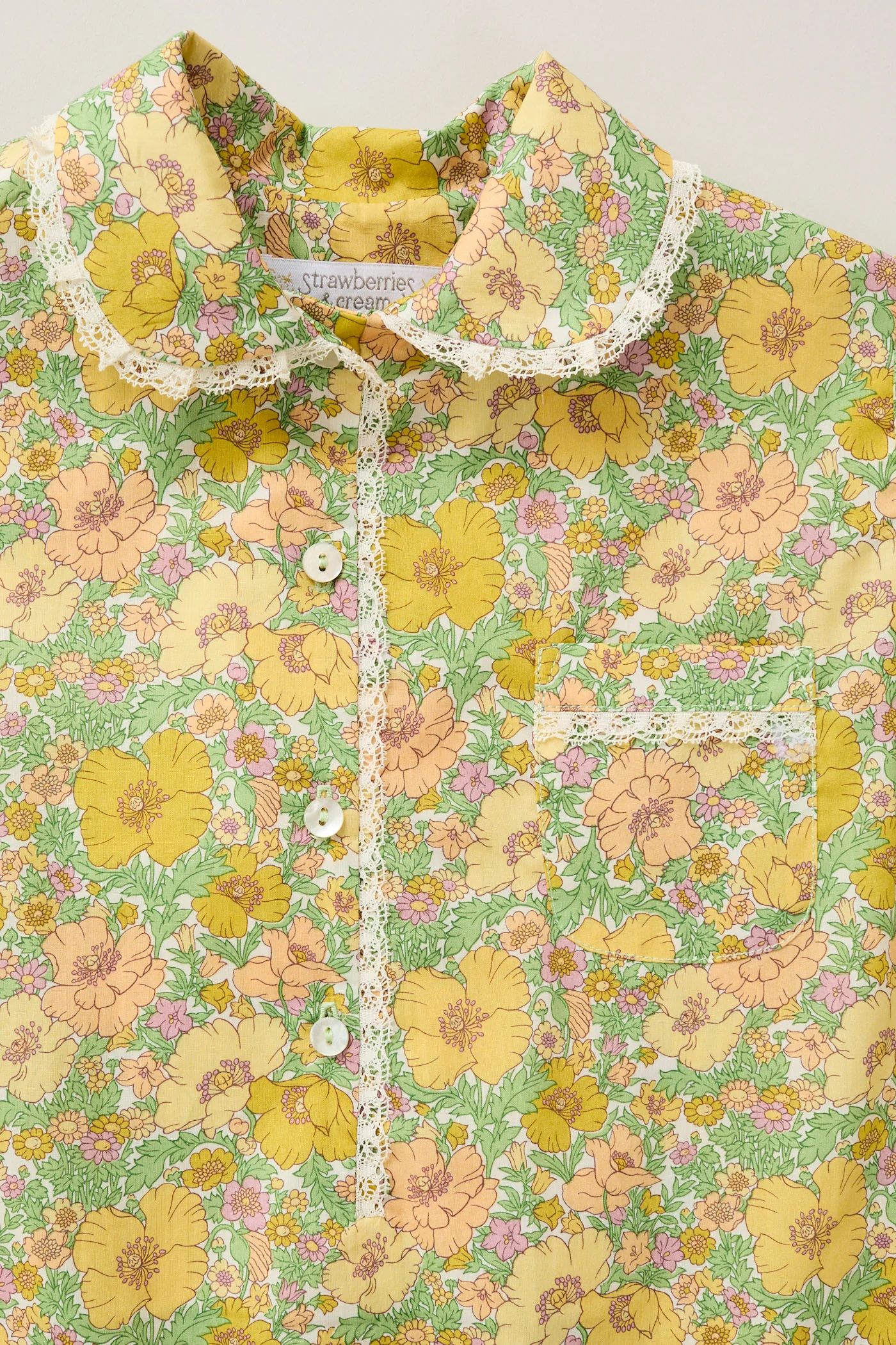 Baby Pyjama in Californian Poppy - Image 4