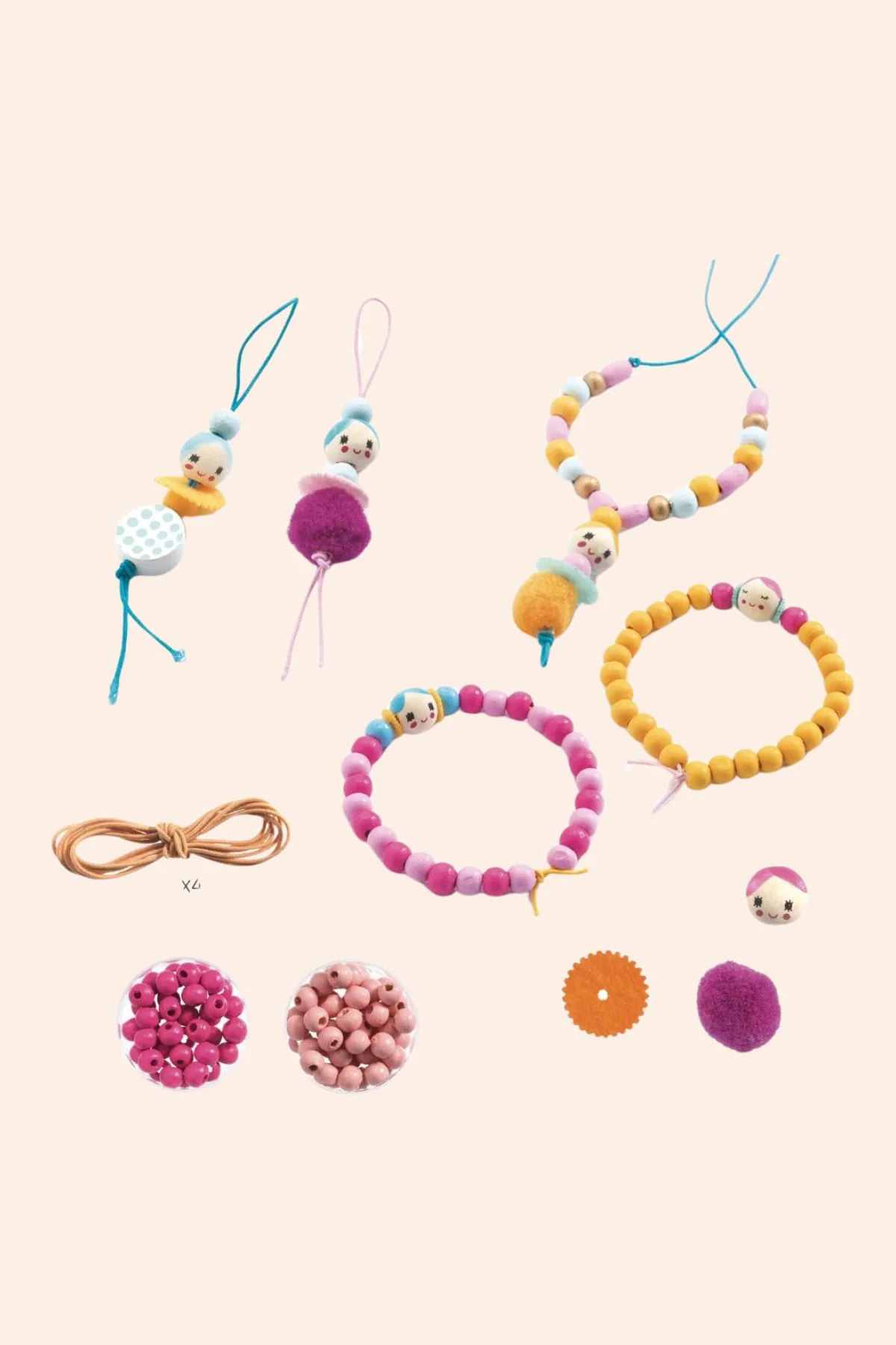 Djeco - Oh! Les Perles - Beads and Figurines - Image 3