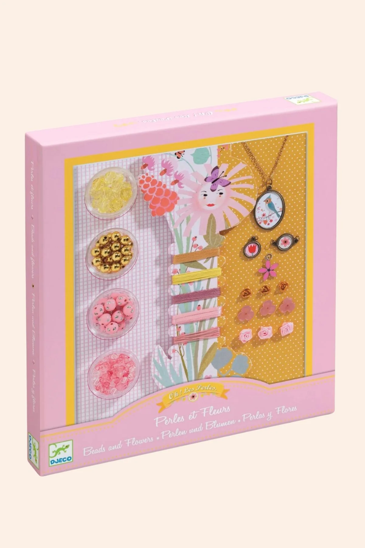 Djeco - Oh! Les Perles - Beads and Flowers
