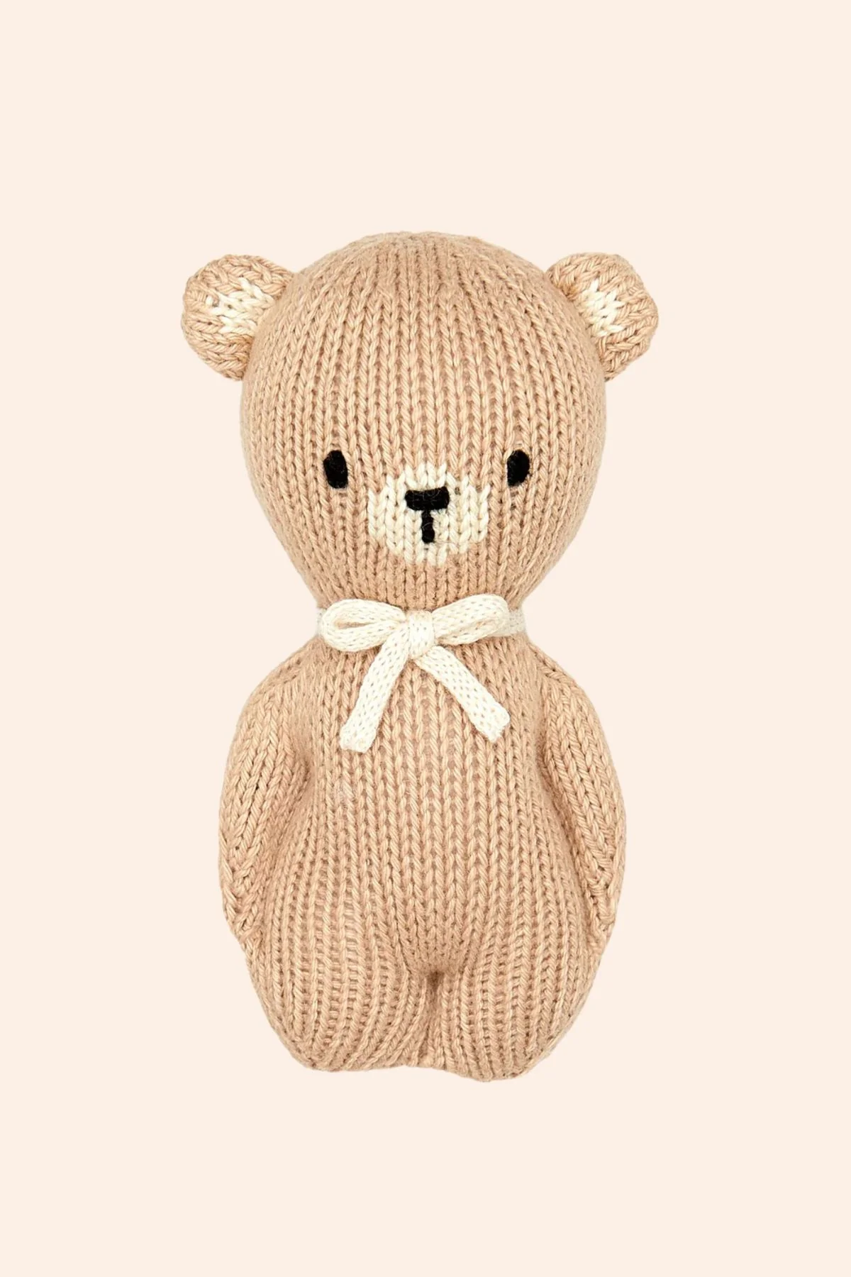Tun Tun - Bear Rattle - Beige & Natural