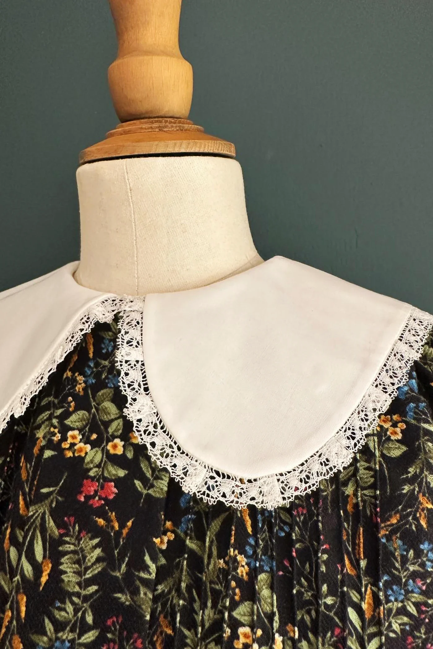 Bubble Dress in Autumn Meadow Cord - Image 3