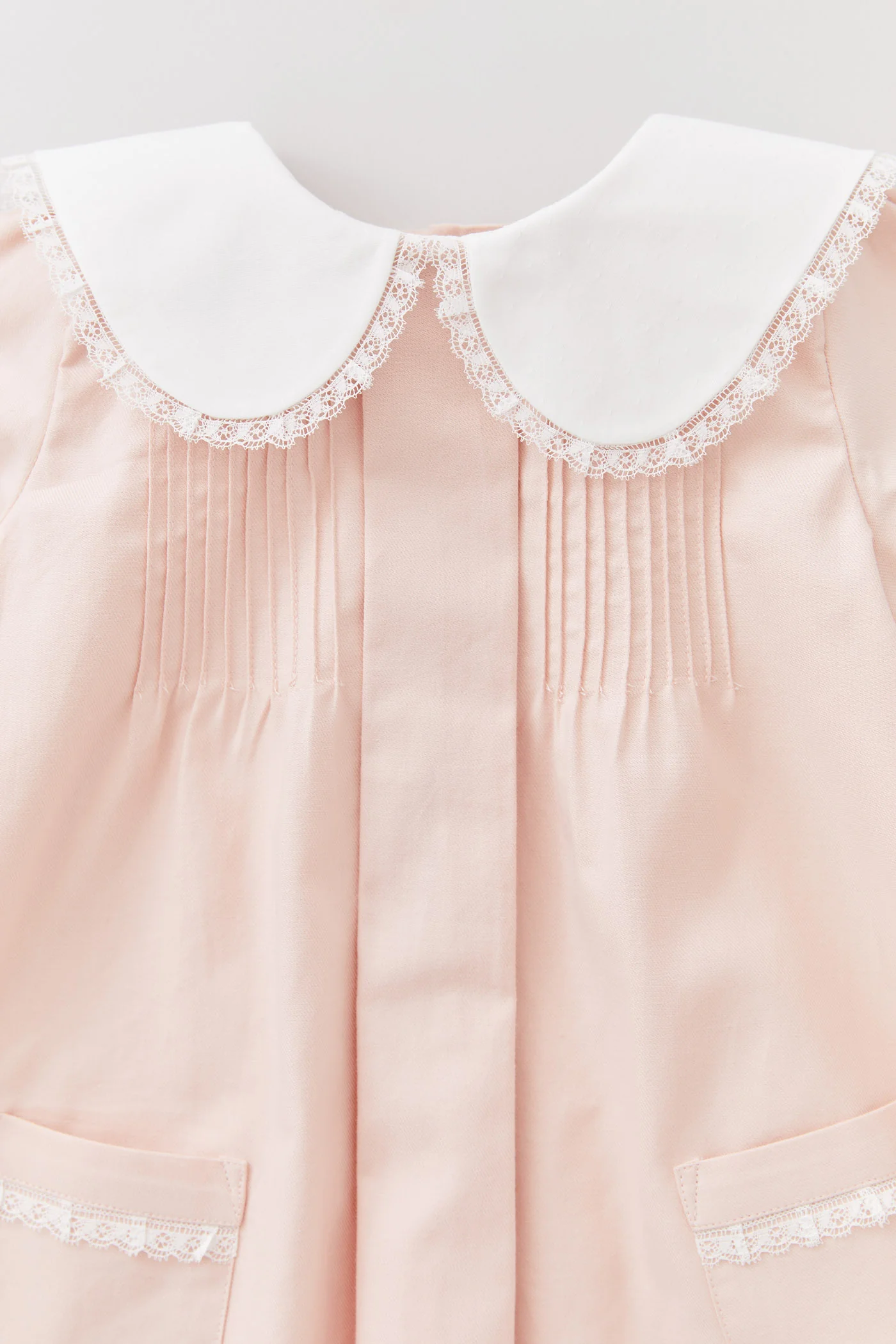 Bubble Dress Long Sleeve in Blush Pink - Image 4