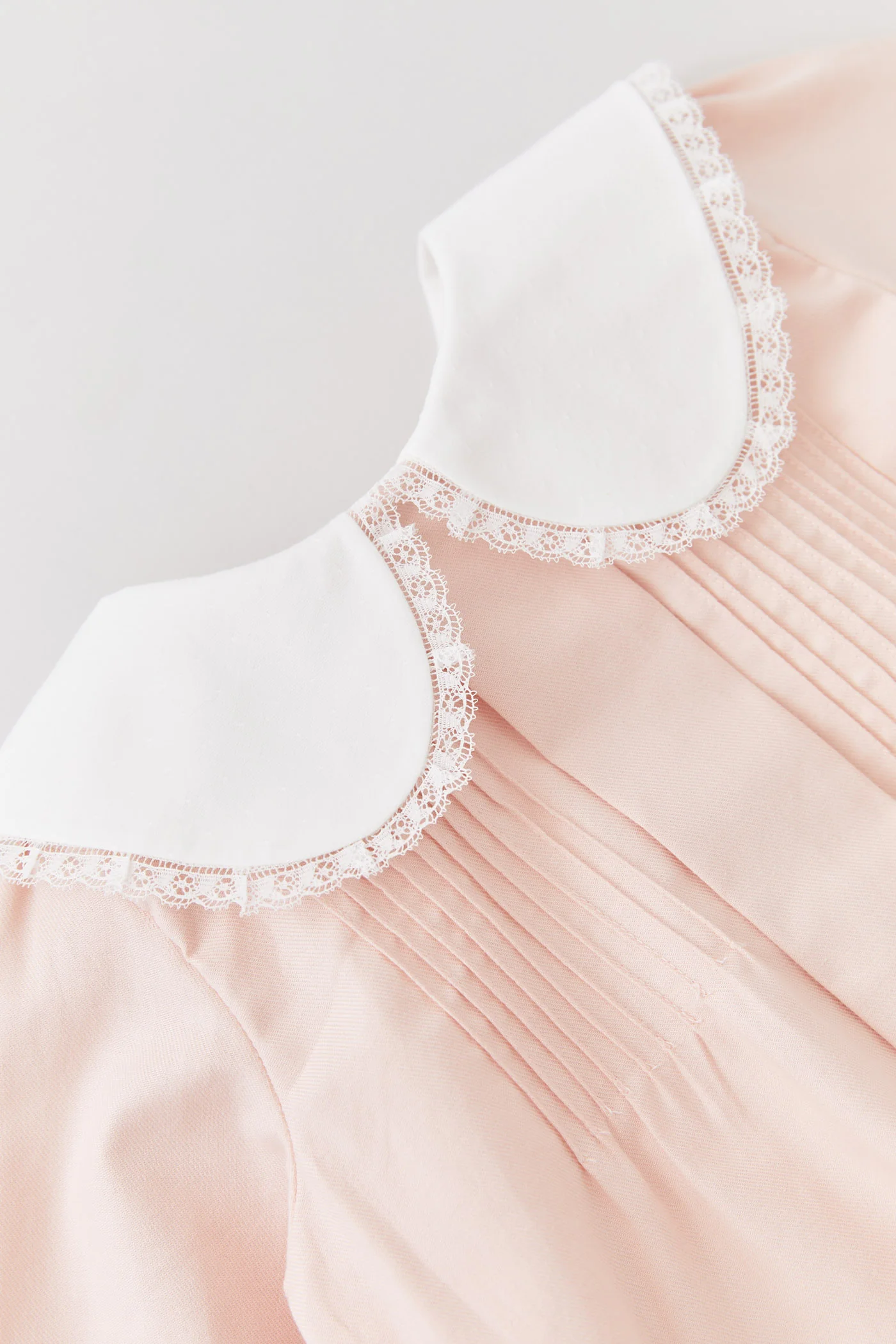 Bubble Dress Long Sleeve in Blush Pink - Image 5