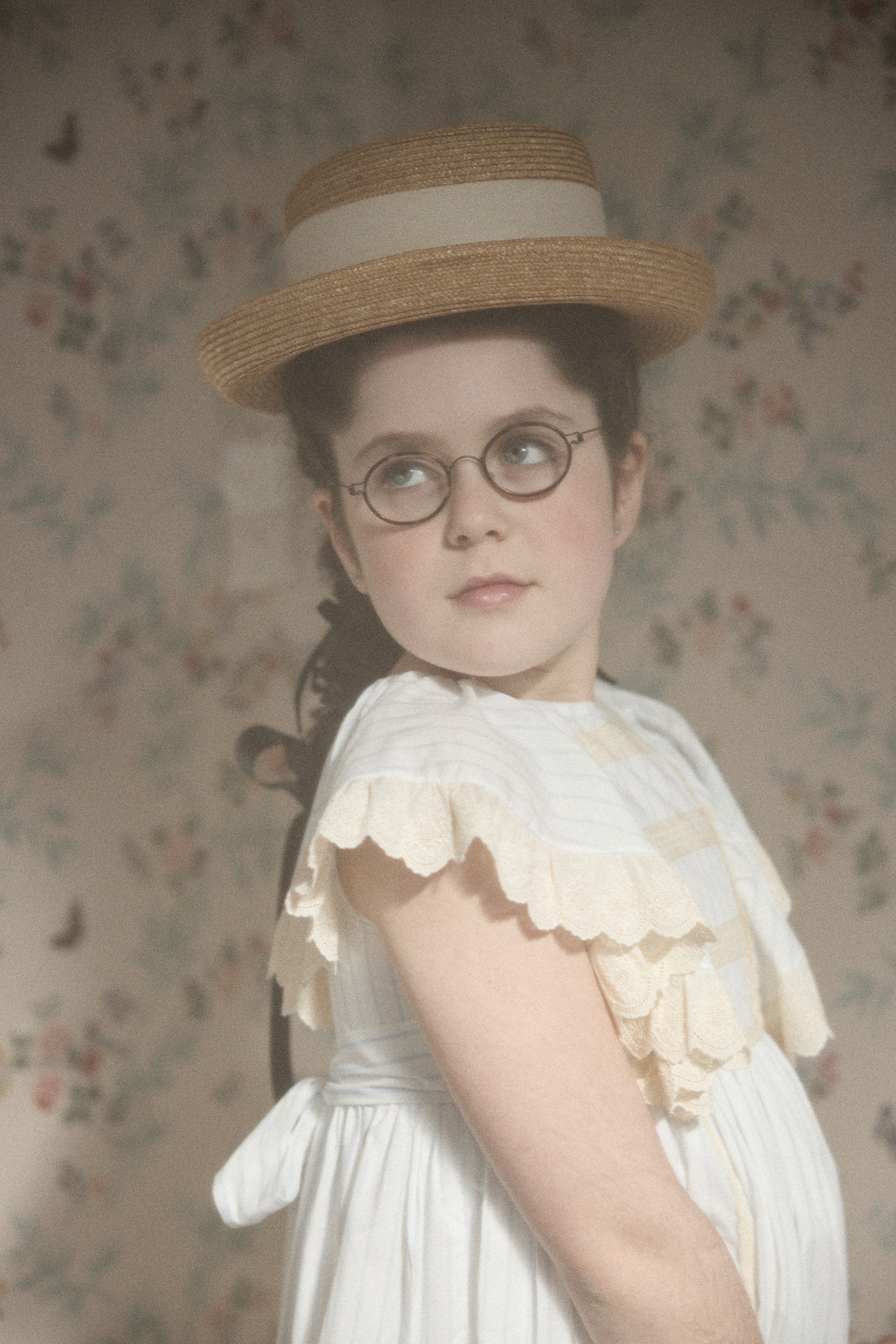 Butterfly Dress Blue Stripes - Image 15