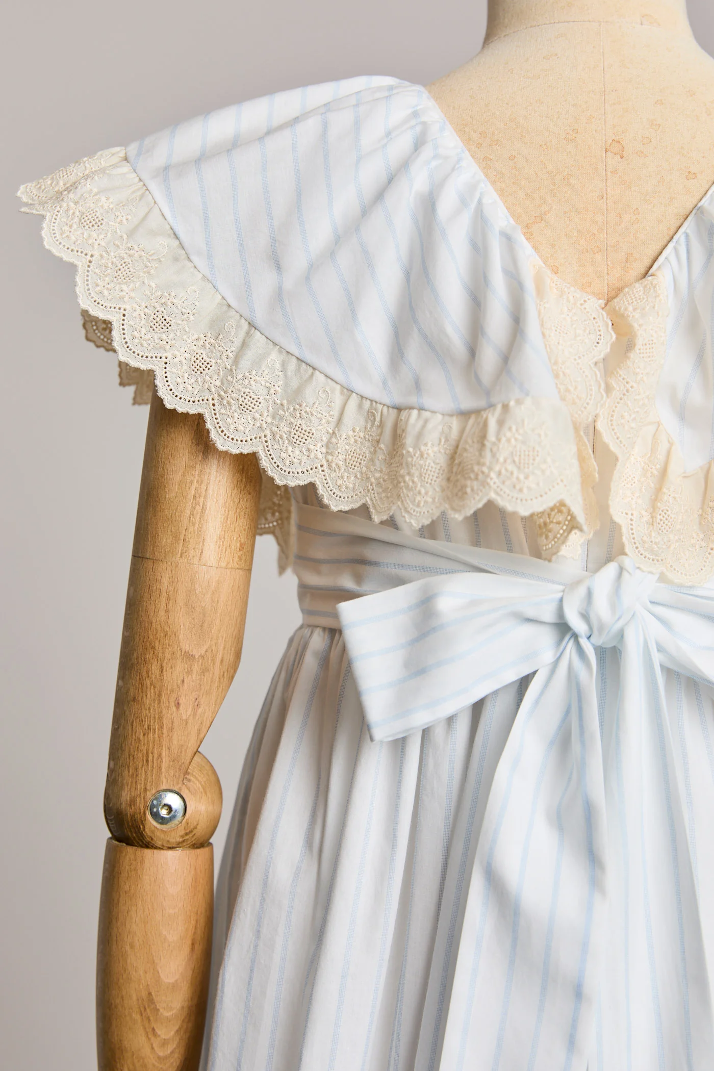 Butterfly Dress Blue Stripes - Image 16