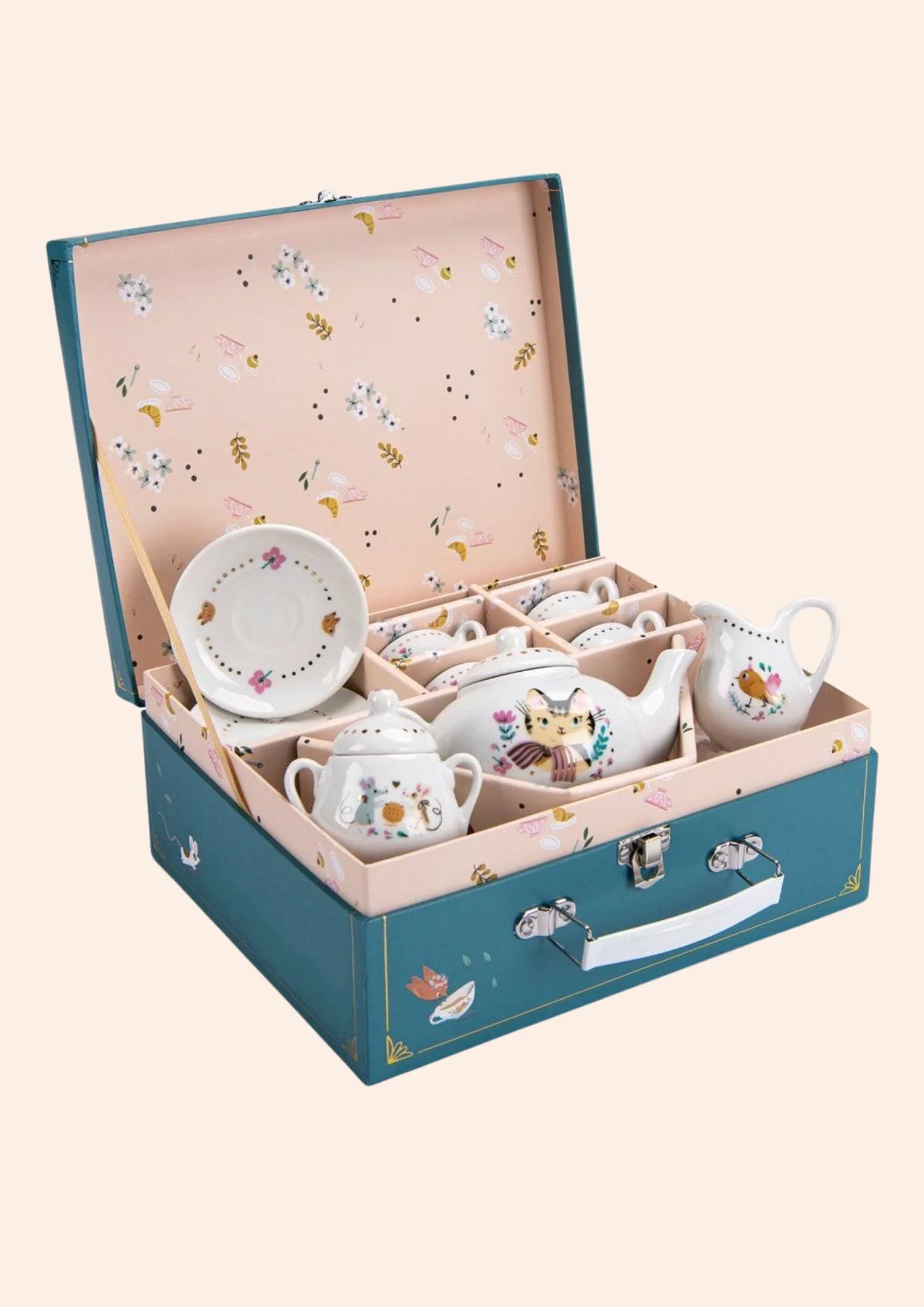 Moulin Roty - Ceramic Tea Set - Les Parisiennes