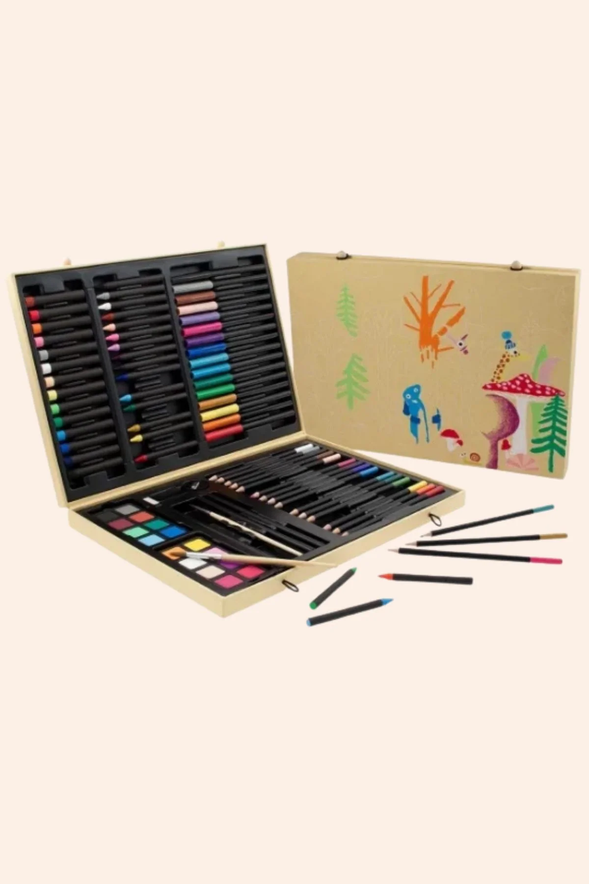 Djeco - Big Box of Colours 88 pieces - Image 2