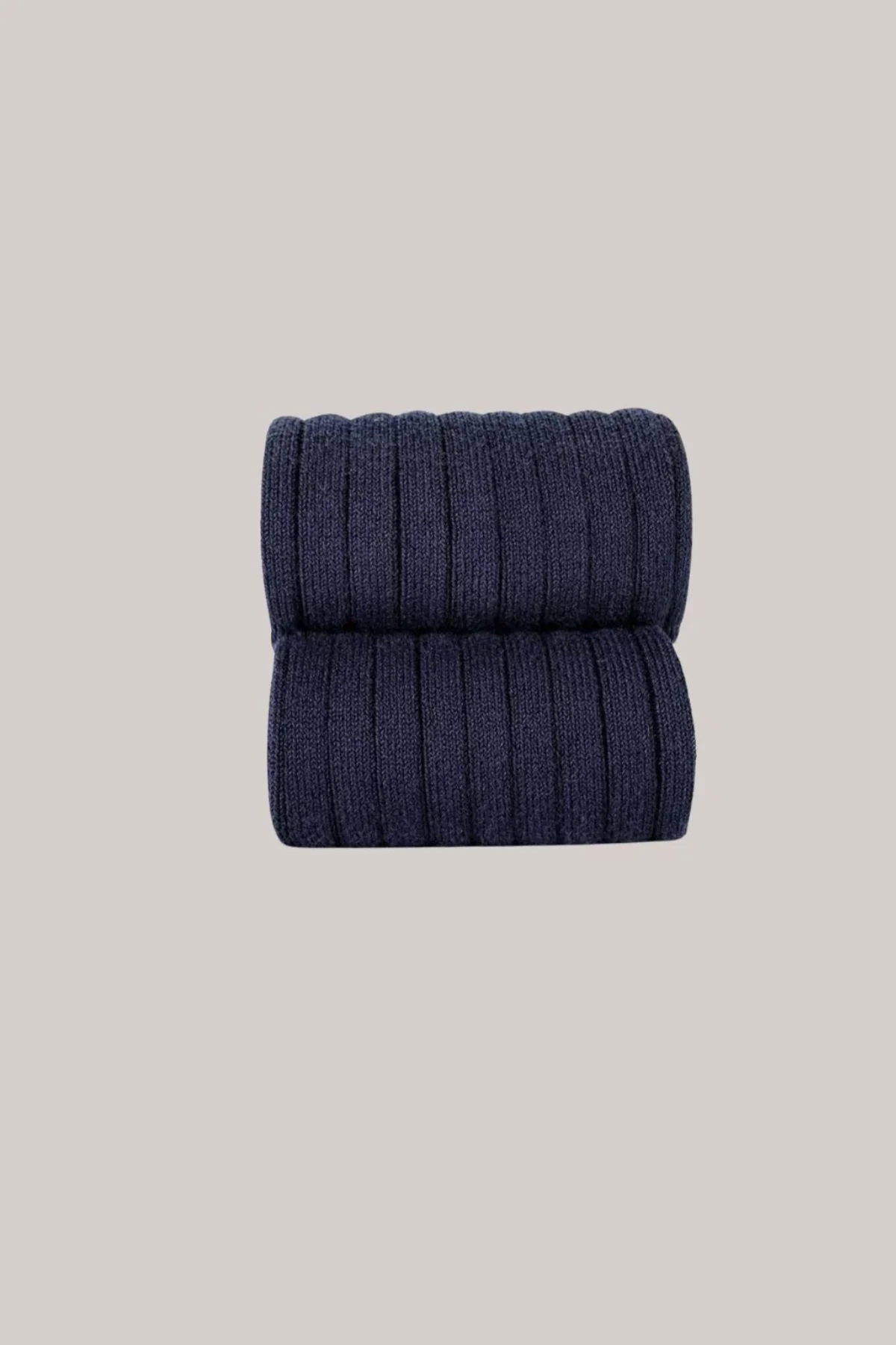 Cóndor Basic Ribbed Knee High Socks - Marino - Image 2