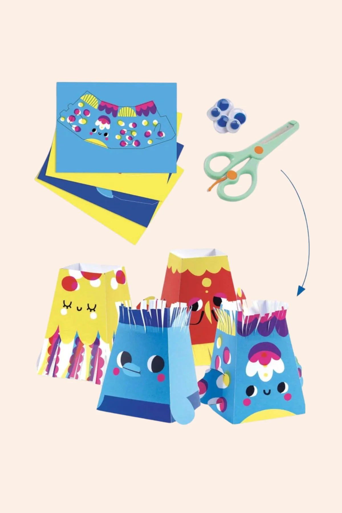 Djeco - 6 Creative Activities - Seaside Delights - Image 5