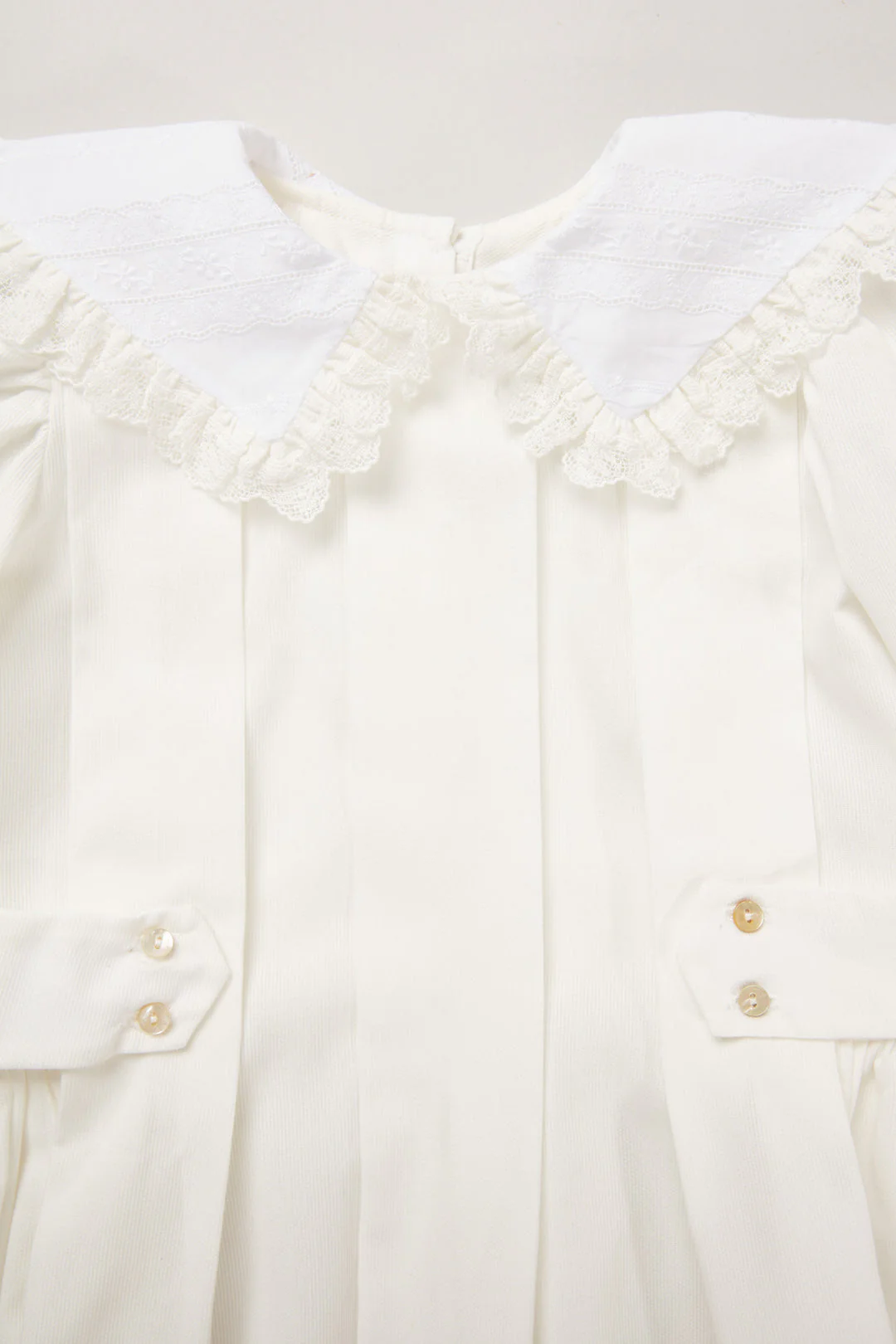 Baby Piano Dress in White - Image 3