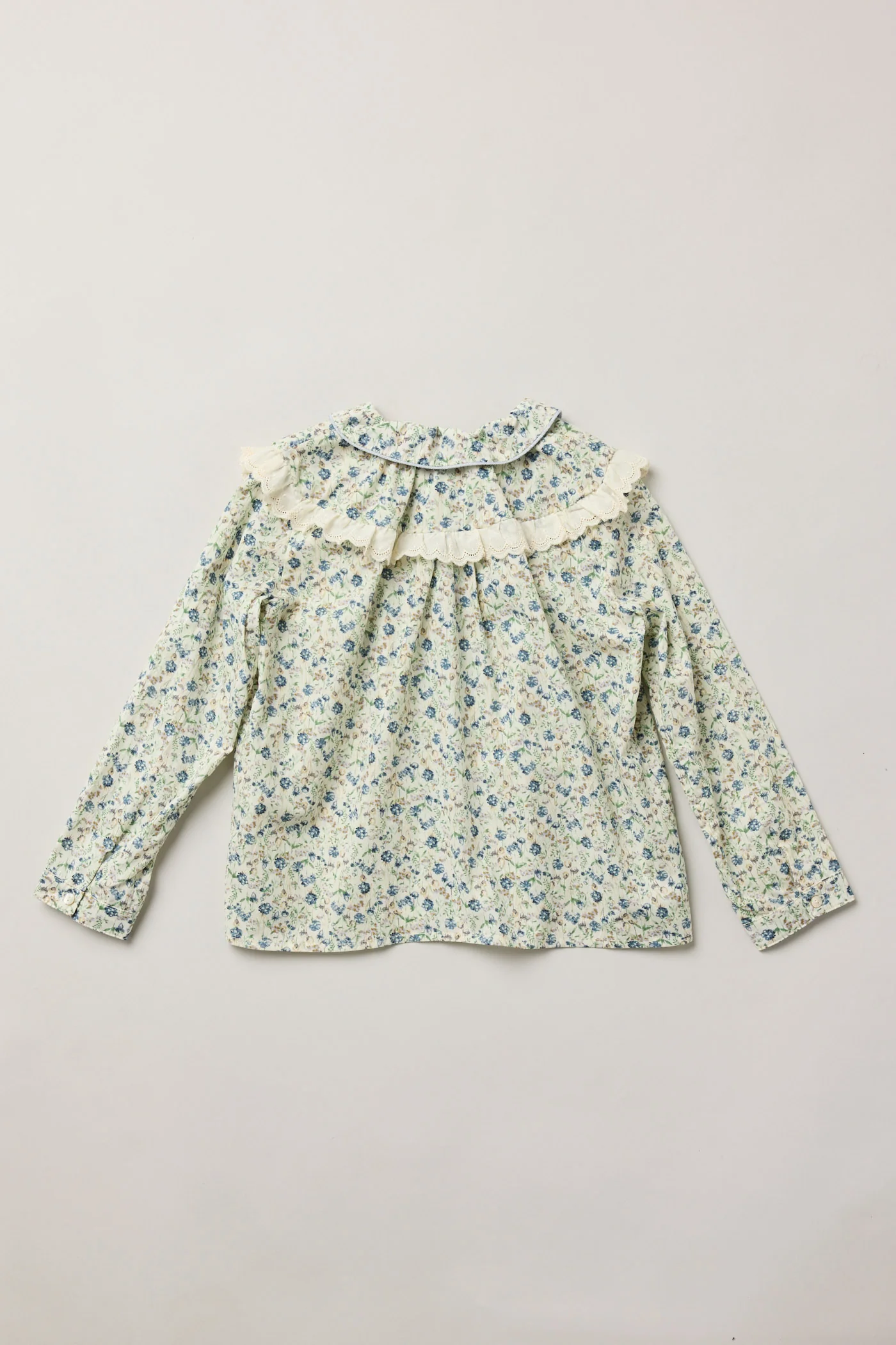Cranberry Blouse Hydrangea Blooms - Image 2
