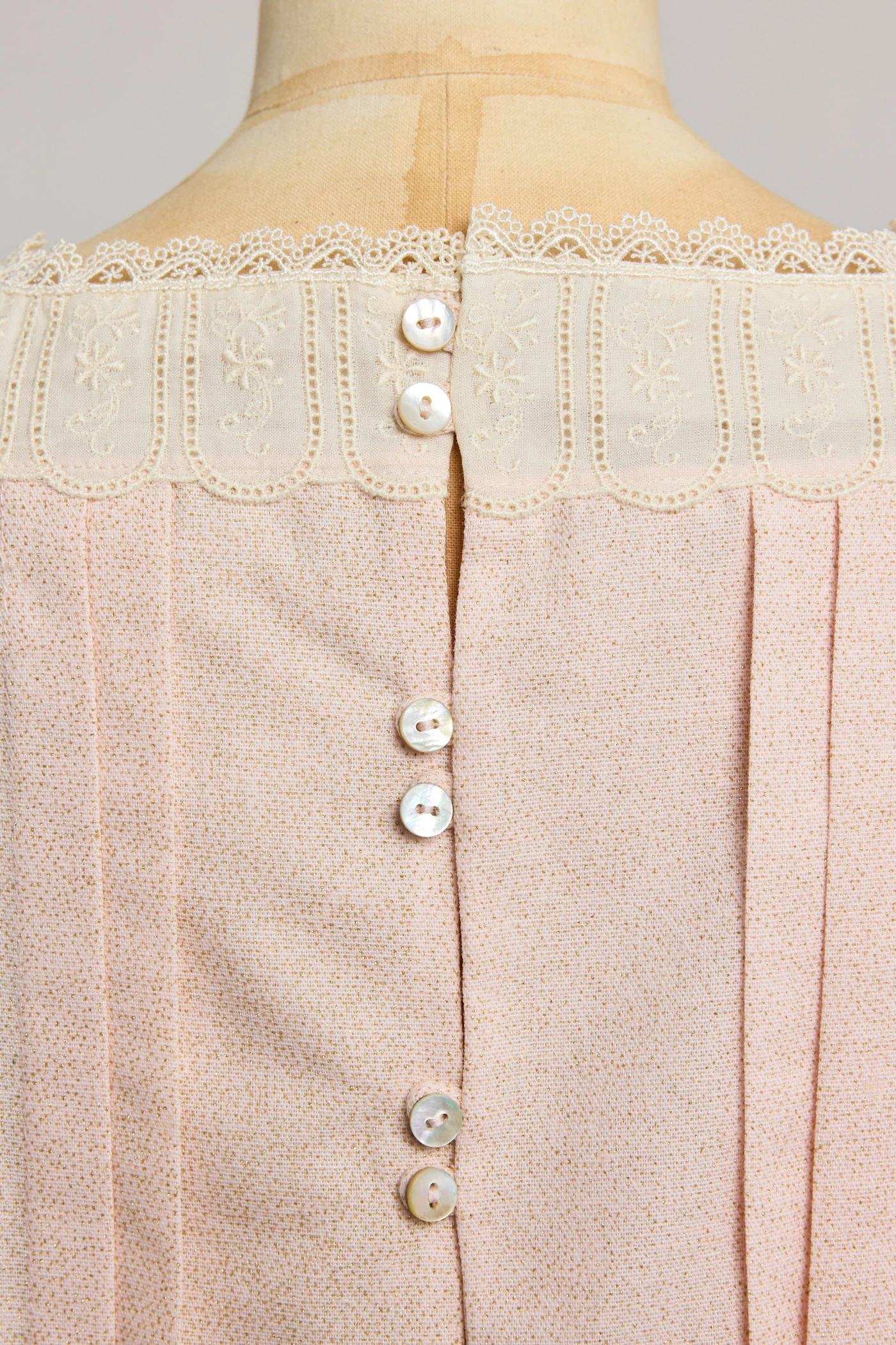 Custard Dress in Pink Glitter - Image 7
