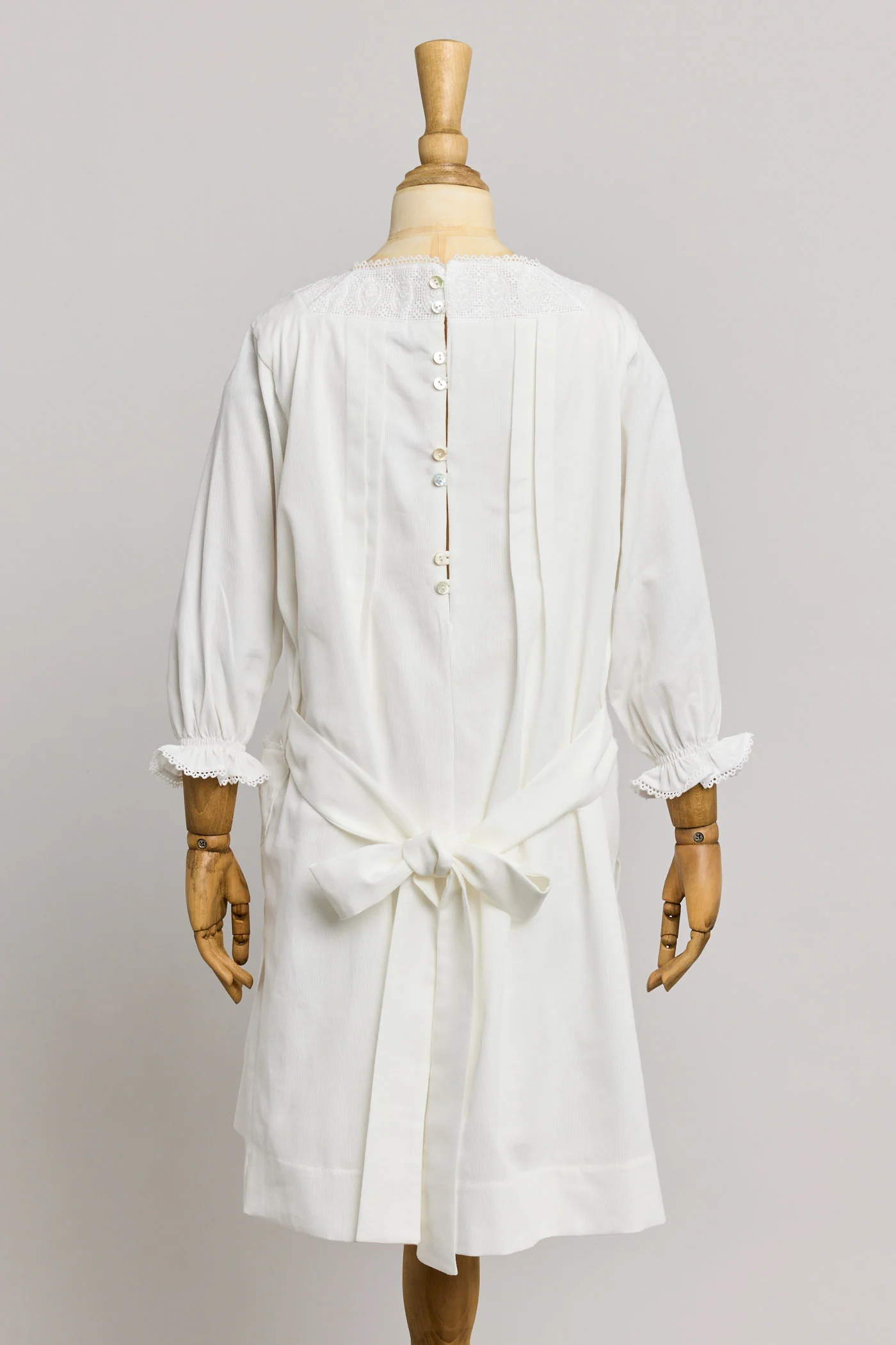 Custard Dress In White - Image 2