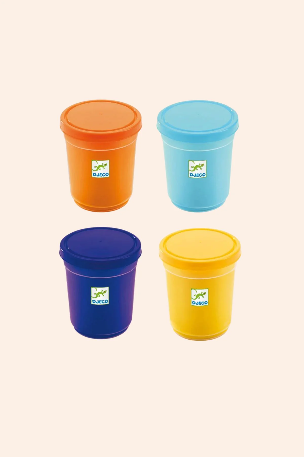 Djeco - 4 Tubes of Play Dough - Nature - Image 2