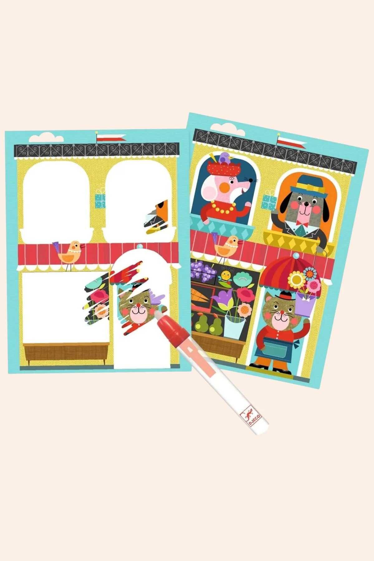 Djeco - The Cat and His Friends - 6 Creative Activities - Image 2