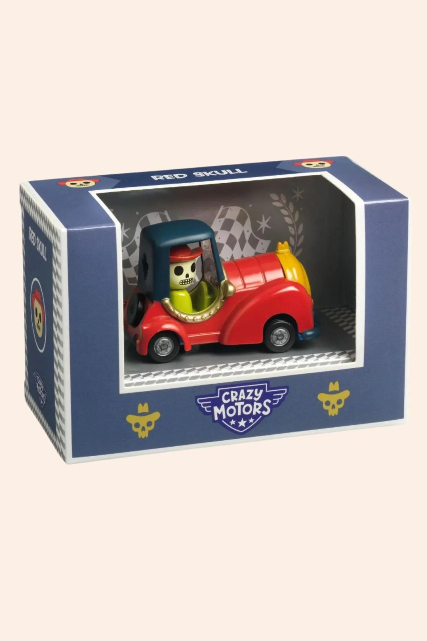 Djeco - Crazy Motors - Red Skull Car - Image 2
