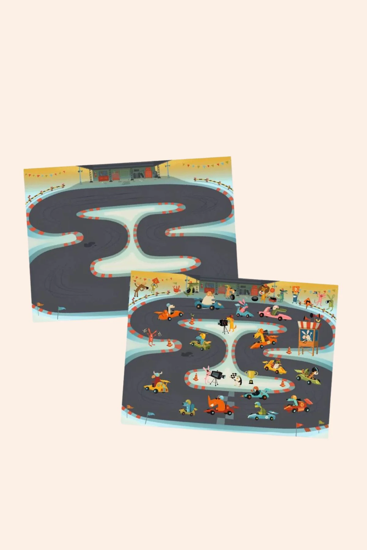 Djeco - Decals - Rub-down Transfers - Asphalt - Image 2