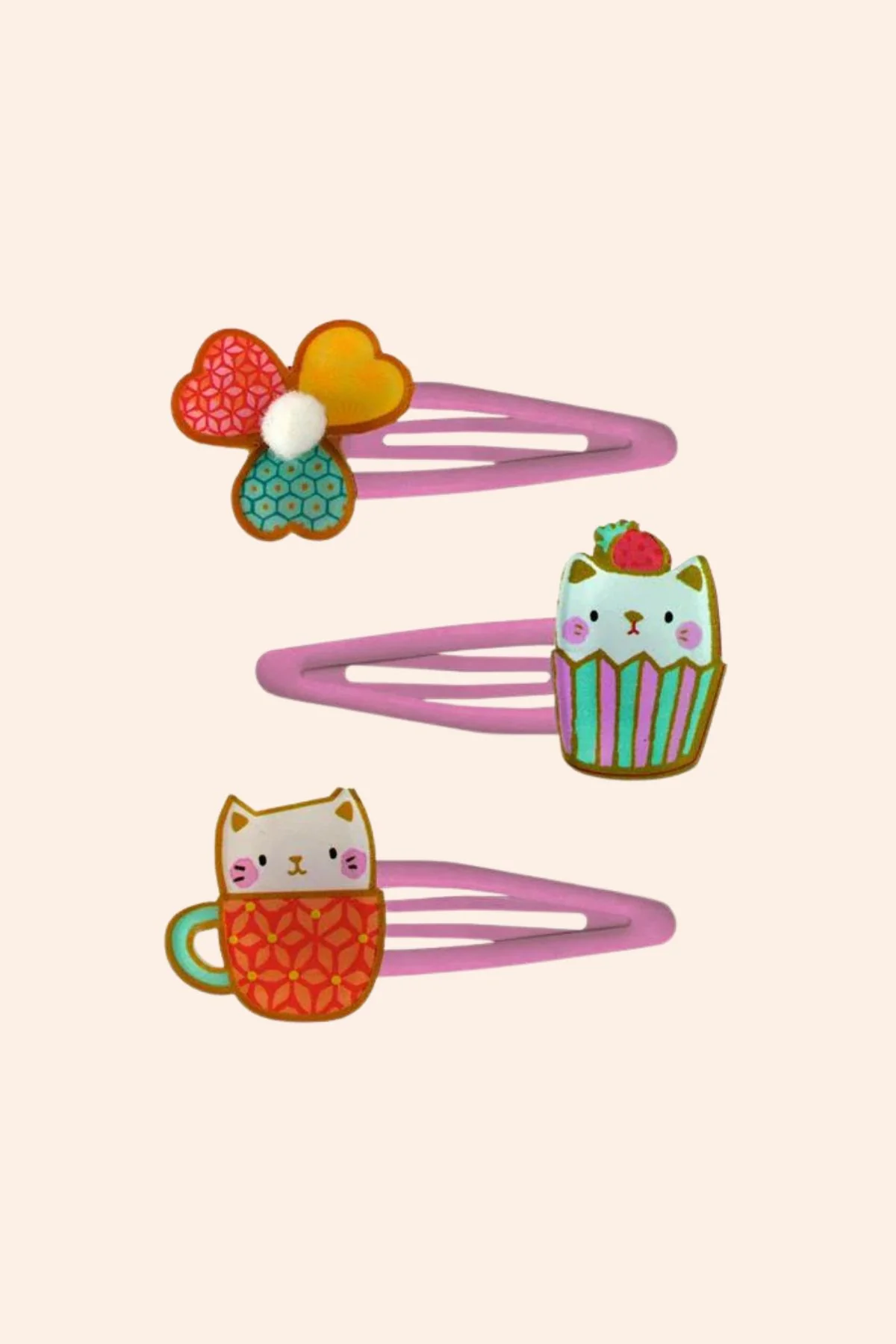 Djeco - Hair Clips - Yoko