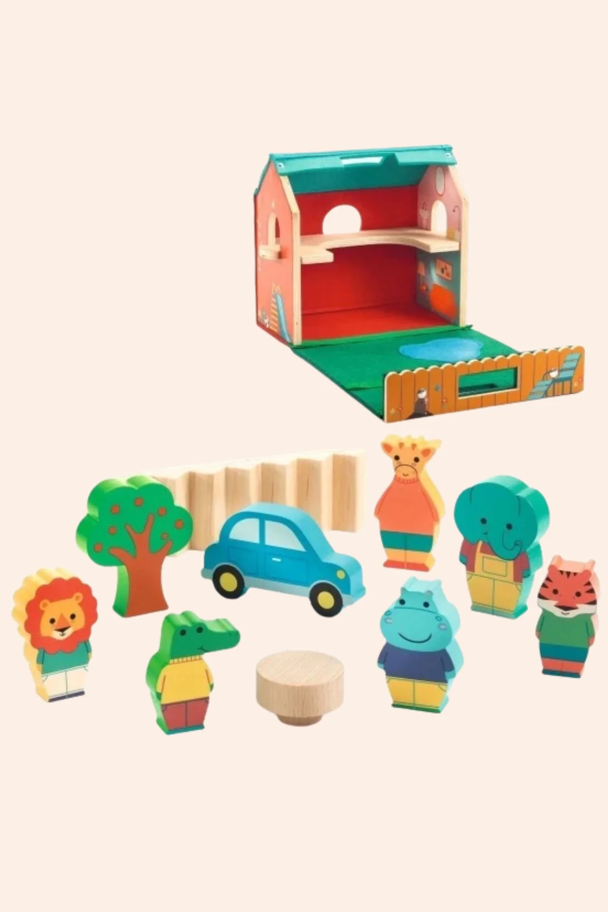 Djeco - Handling Game - Wooden SoftiHouse - Image 2
