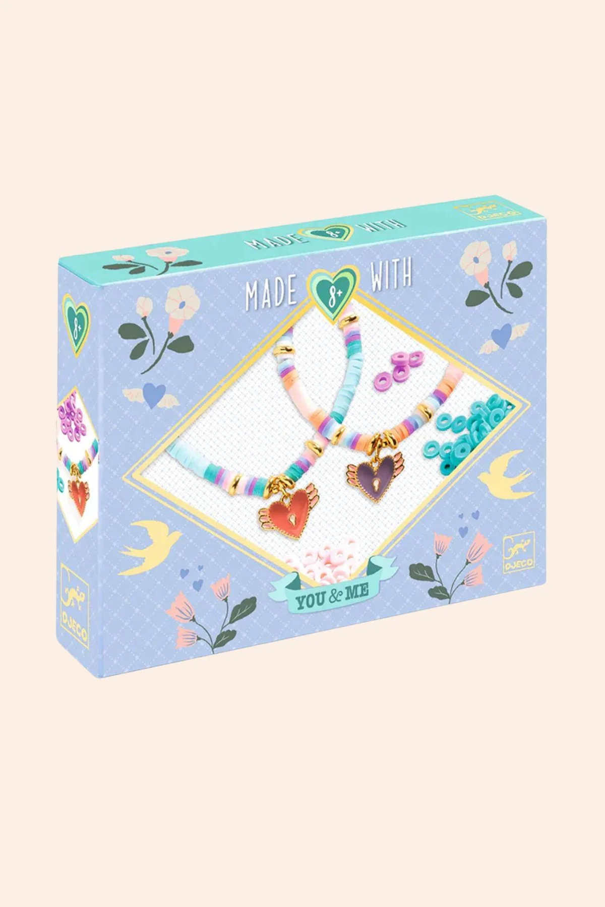 Djeco - Heart Heishi Jewellery