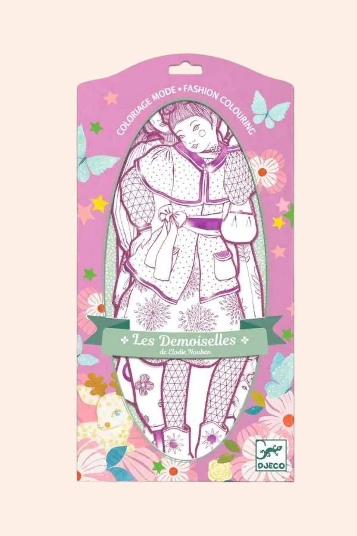 Djeco - Les Demoiselles - Fashion Colouring - Rosemary & Friends