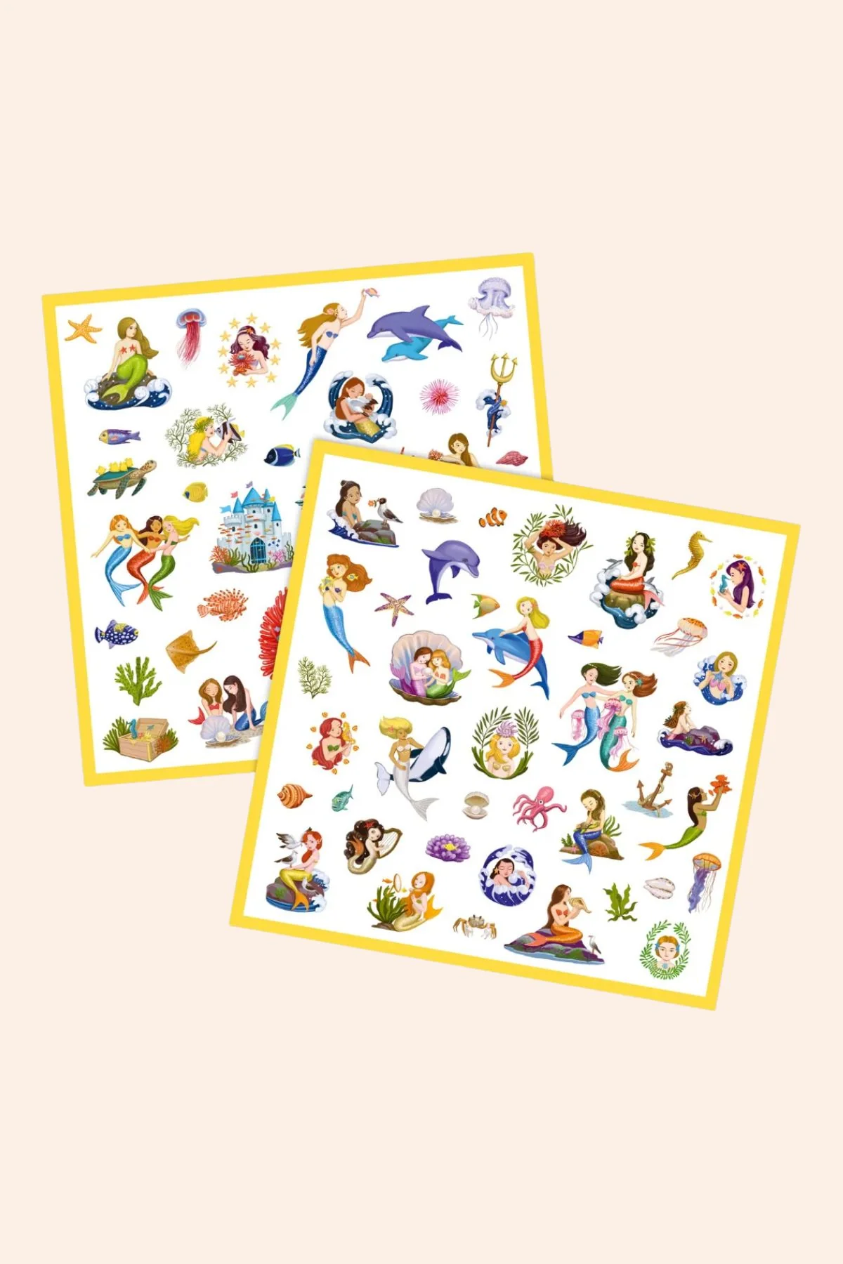 Djeco - Mermaids - 160 Stickers - Image 2