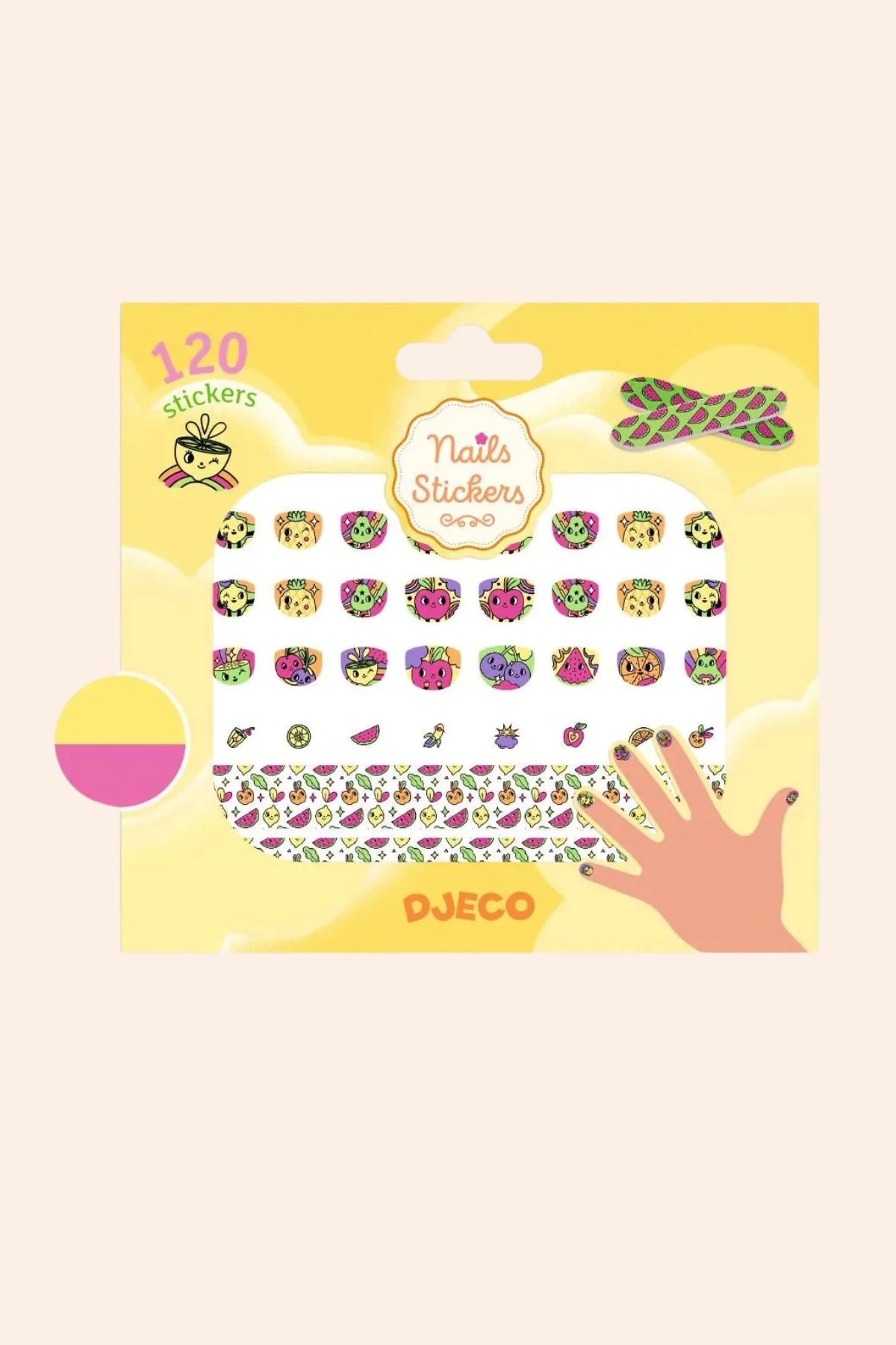 Djeco - Nails Stickers - Boost