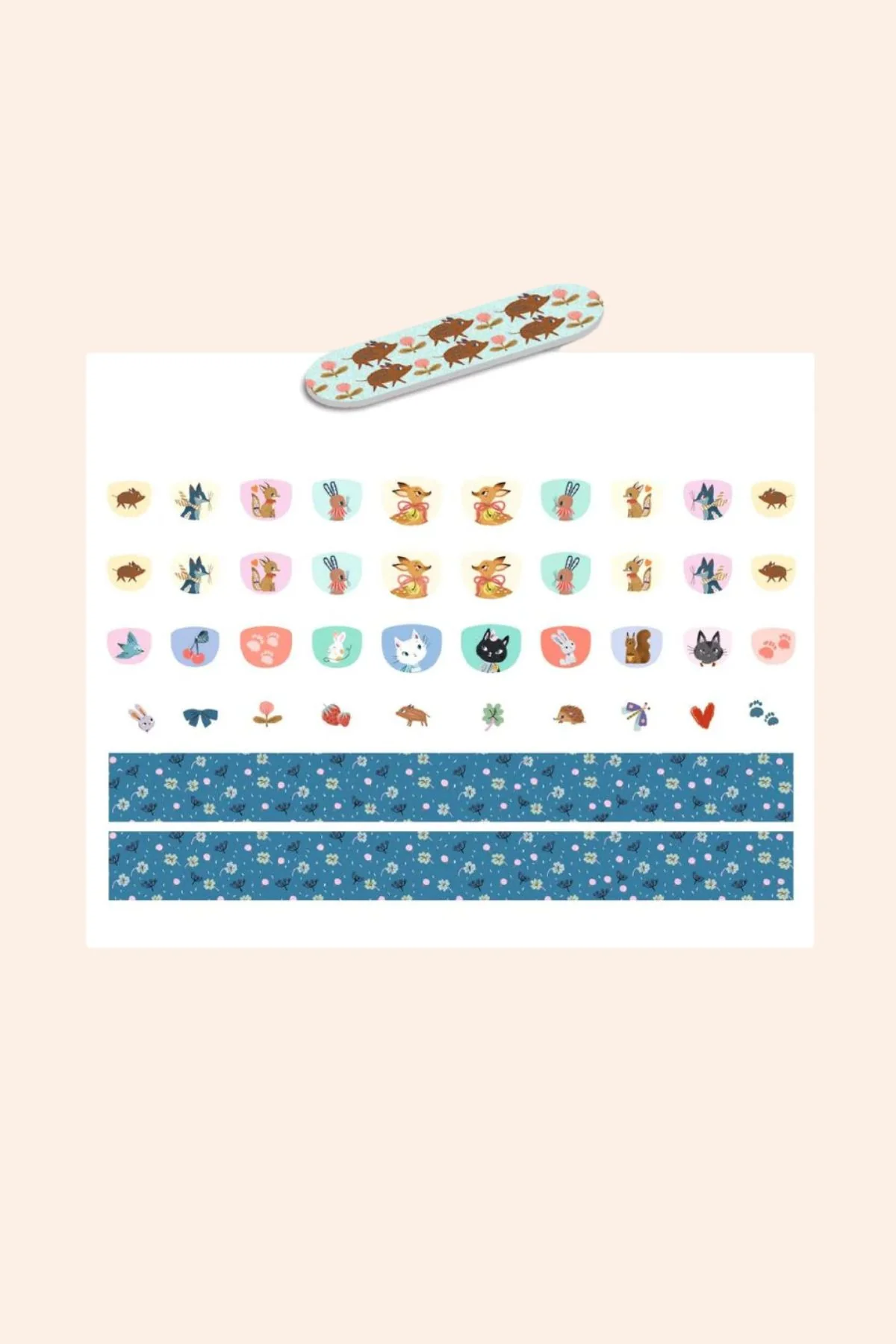 Djeco - Nails Stickers -  Cutie - Image 2