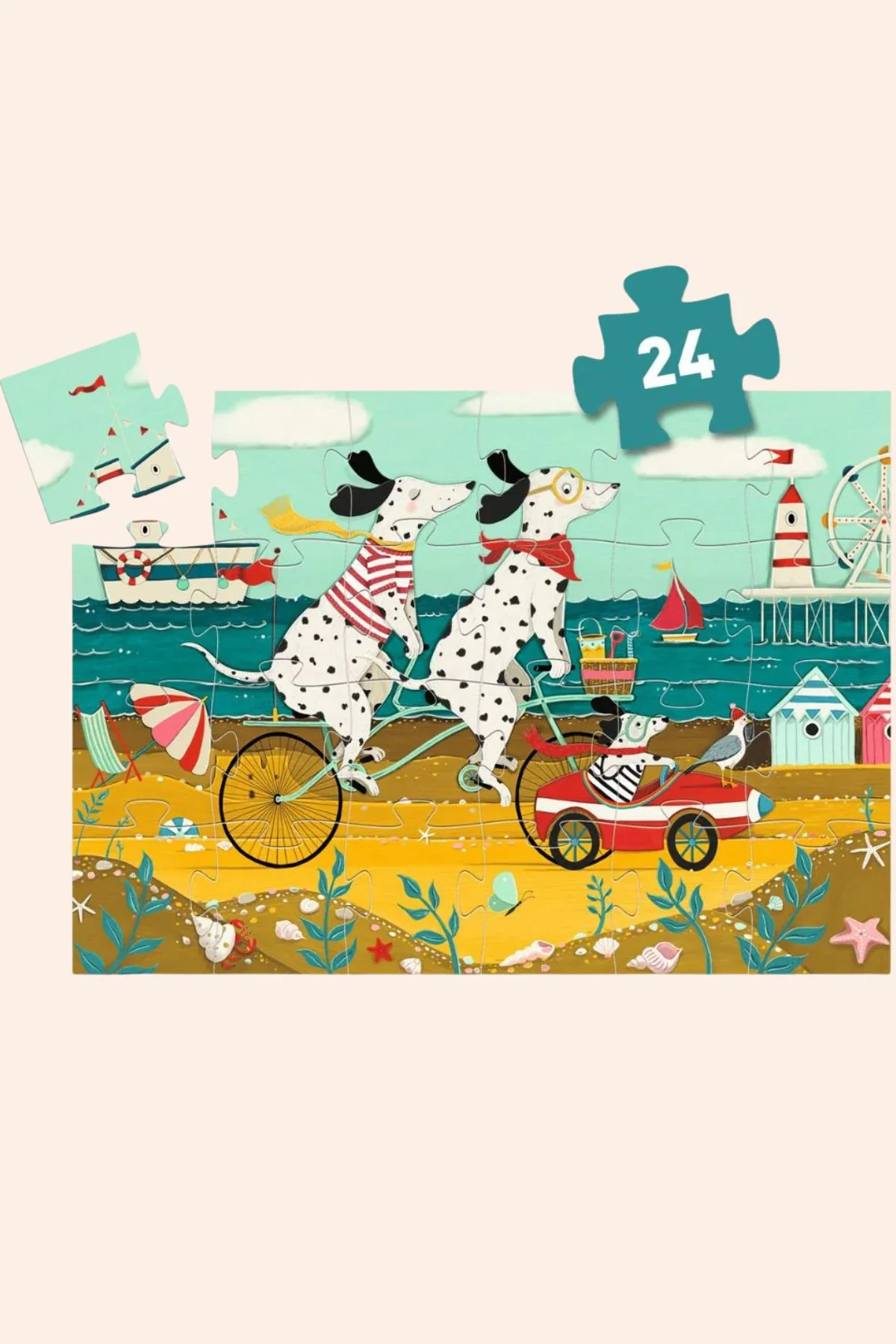 Djeco - Ollie - Le Dalmatien - Dalmatian Puzzle - Image 2