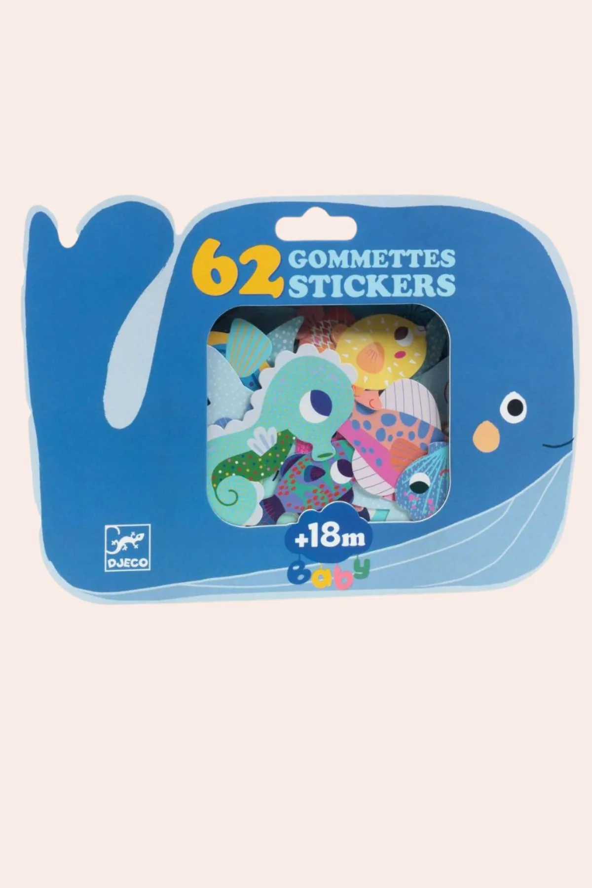 Djeco - Sea Animals - Stickers