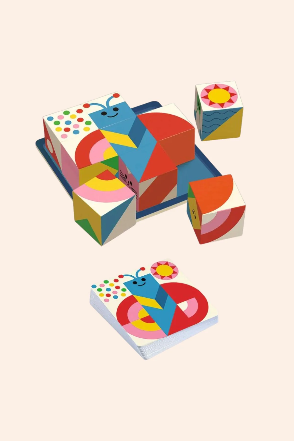 Djeco - Sologic - Cubologic 9  Logical Game to Play Solo - Image 2