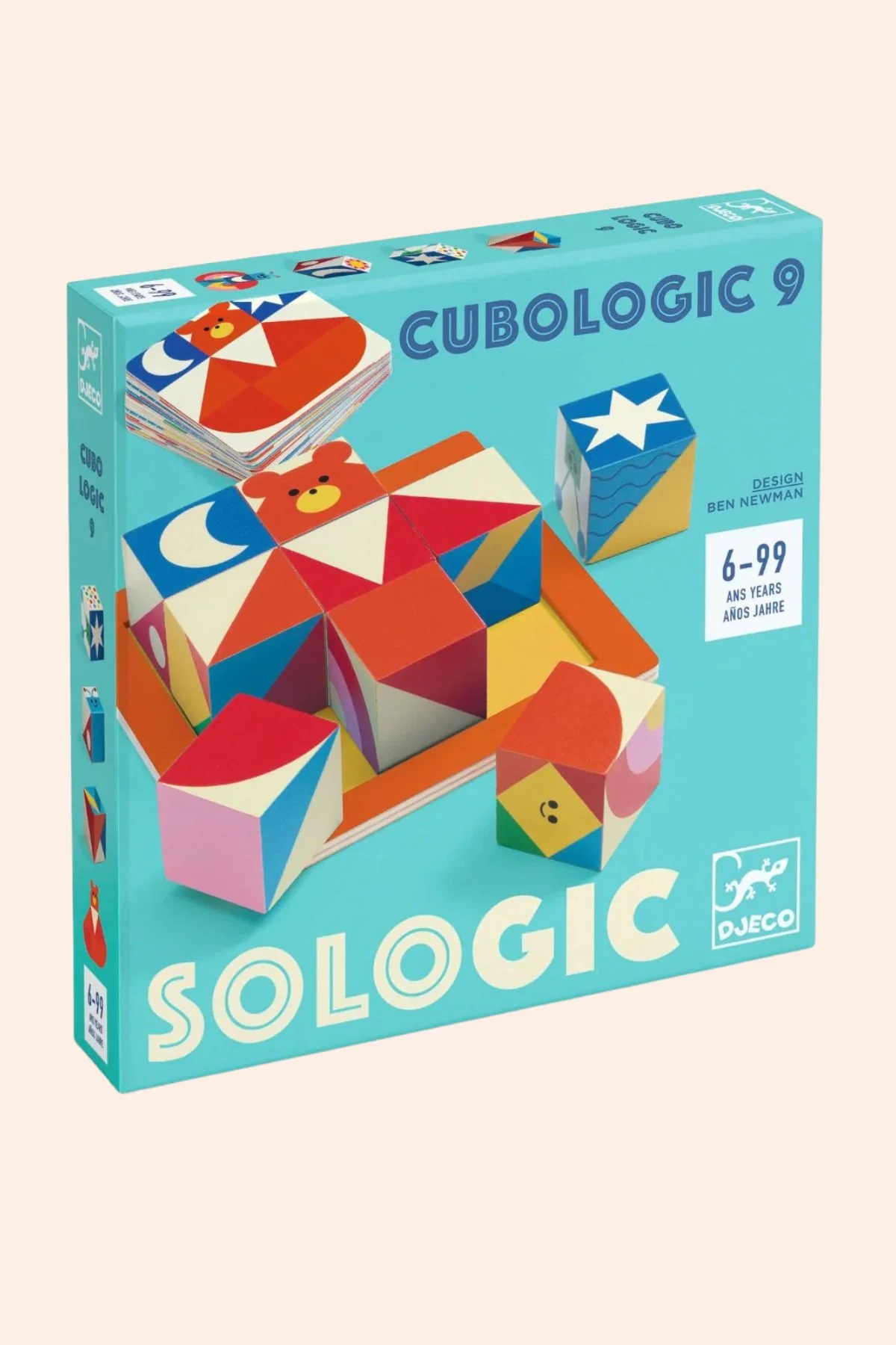Djeco - Sologic - Cubologic 9  Logical Game to Play Solo - Image 3