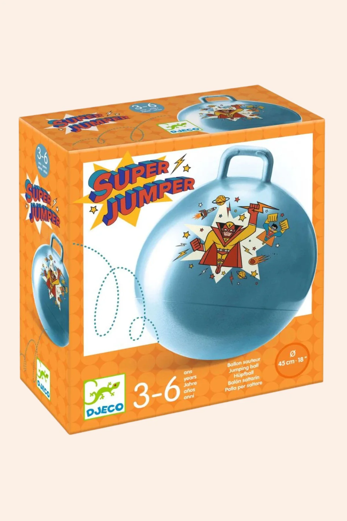 Djeco - Bouncy Ball  Space Hopper - Super Jumper - Image 2