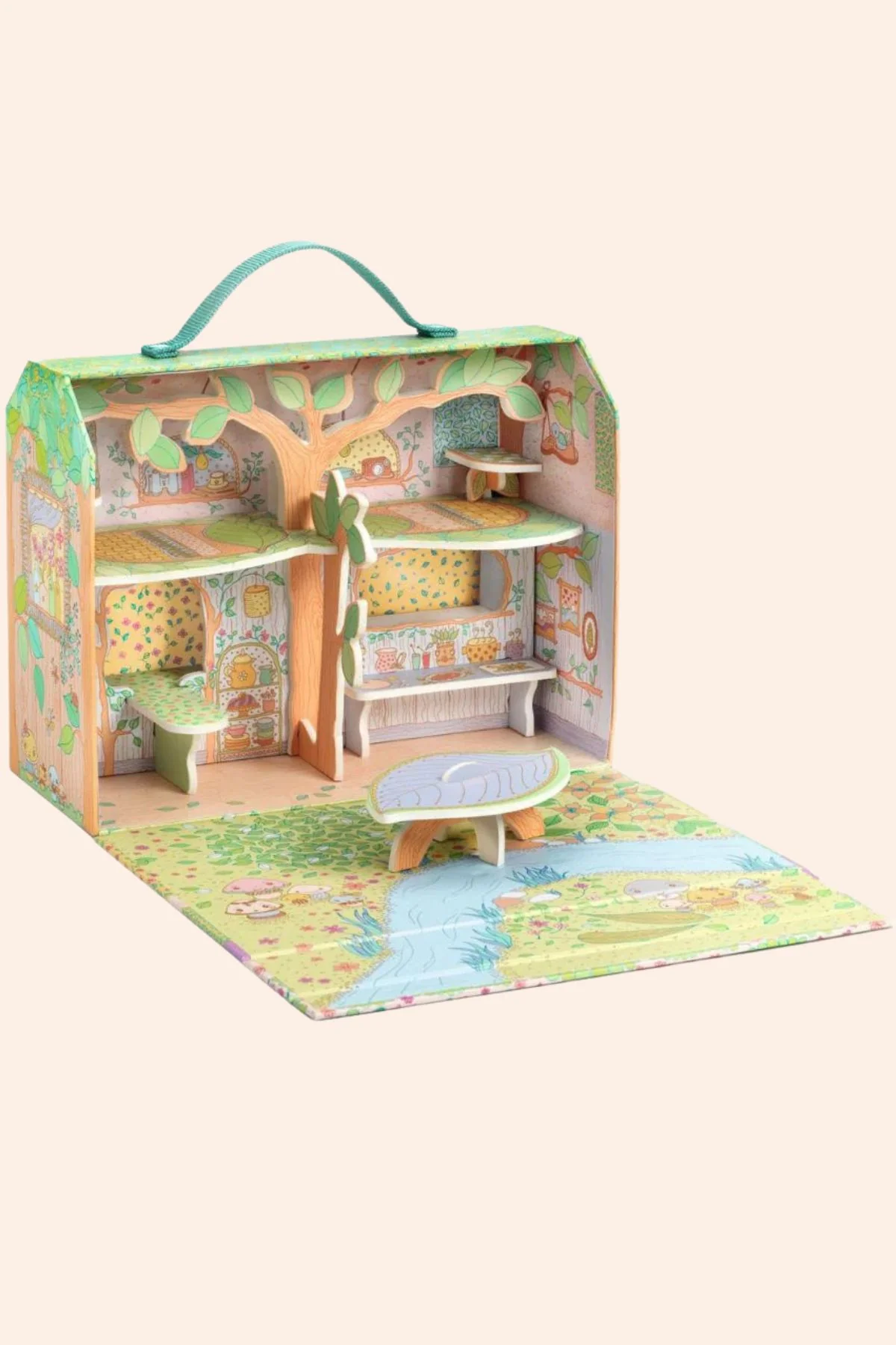 Djeco - Tinyly - Sylvia & Fox's House in The Forest - Image 3