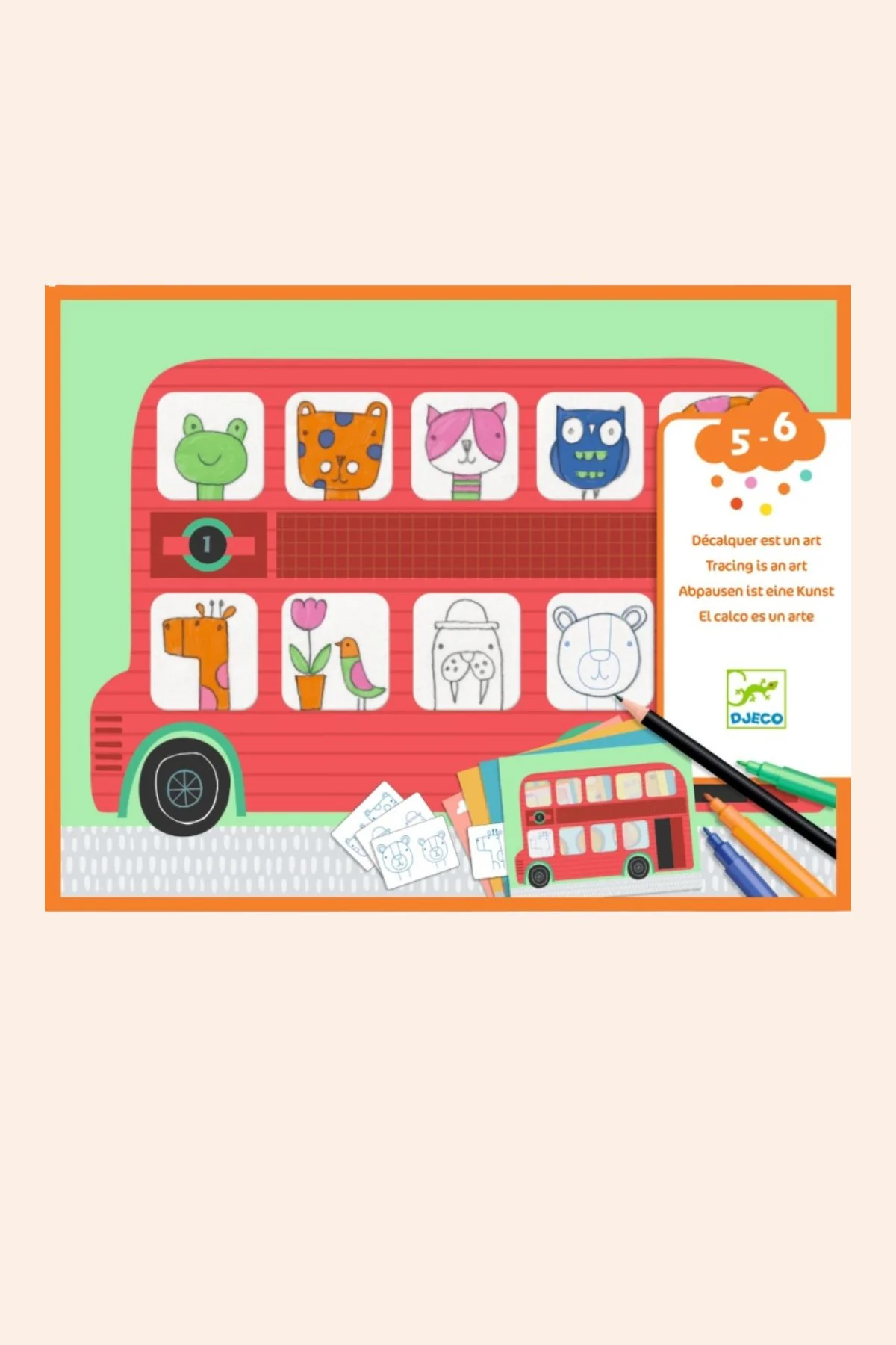 Djeco - Tracing is an Art - Drawing