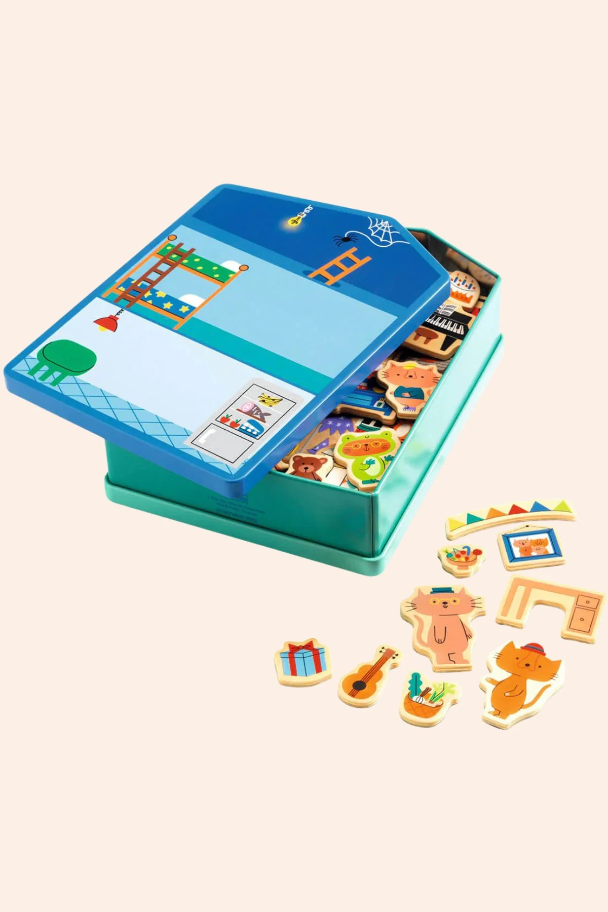 Djeco - Wooden Magnetic - Inzebox - InZeHouse - Image 2