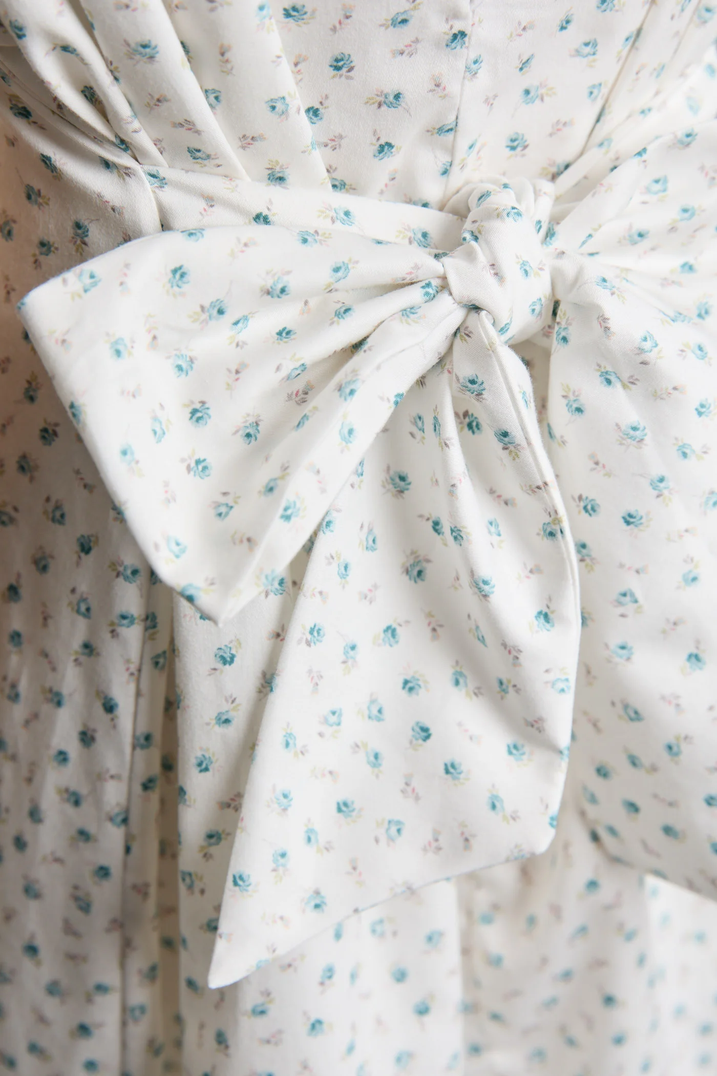 Eloise Dress in Blue Petit Rose - Image 11