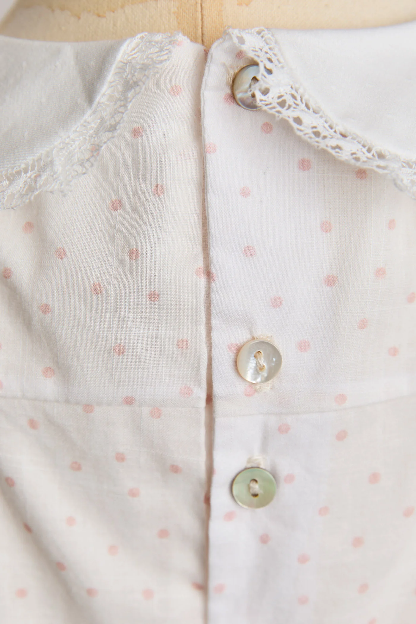Eloise Dress Blush Polka Dots - Image 17