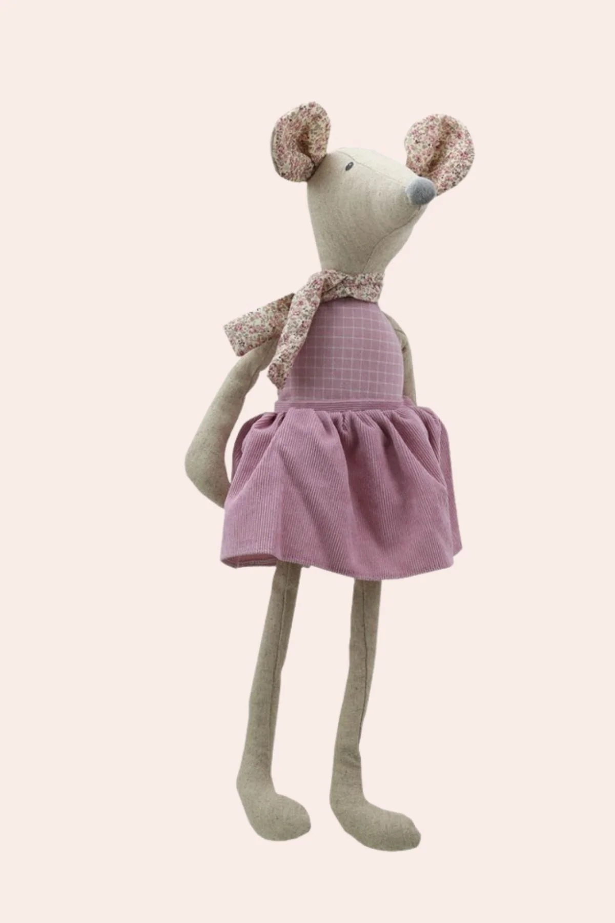 Wilberry - Flora Linen Mouse