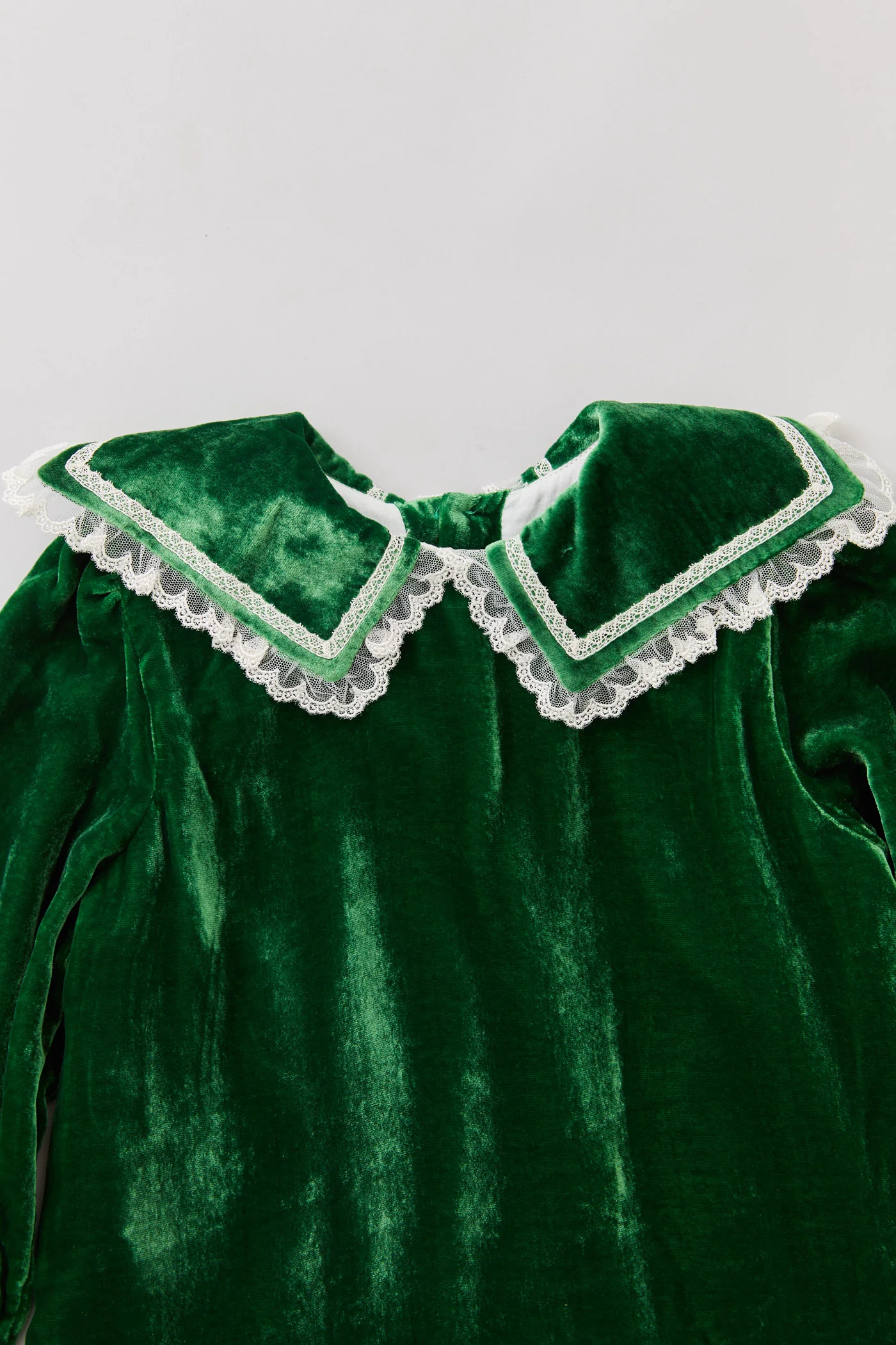 Ginger Dress Green Velvet - Occasional Party - Image 3