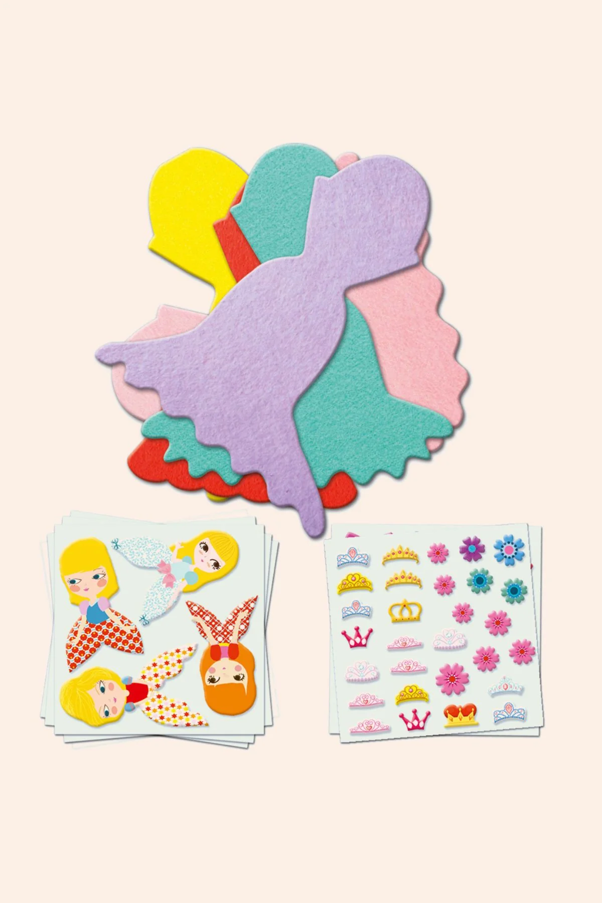 Djeco - Create With Stickers - Love Princesses - Image 3